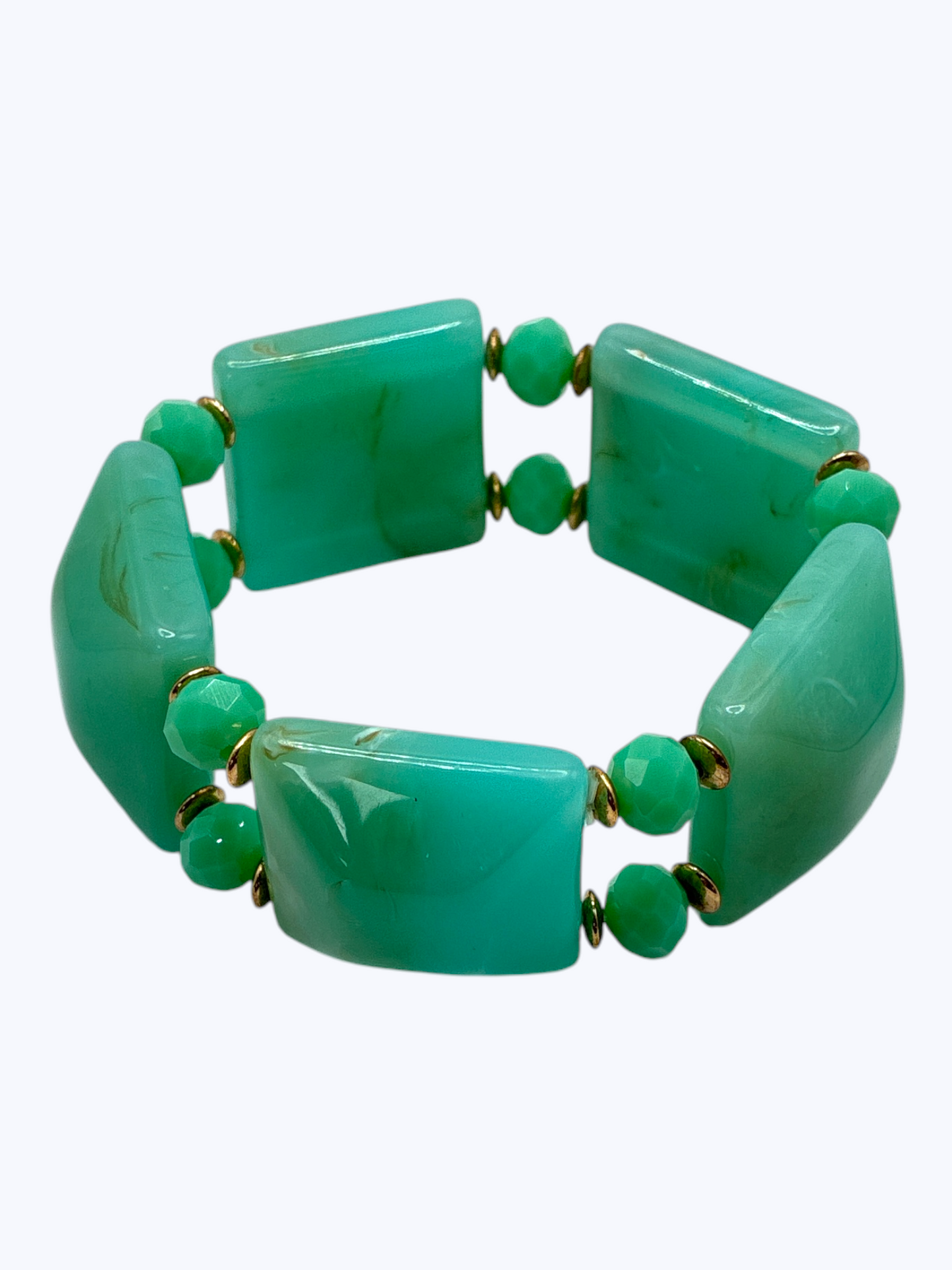 B0509 | Modern Geometric Stretch Bracelet | BR26164