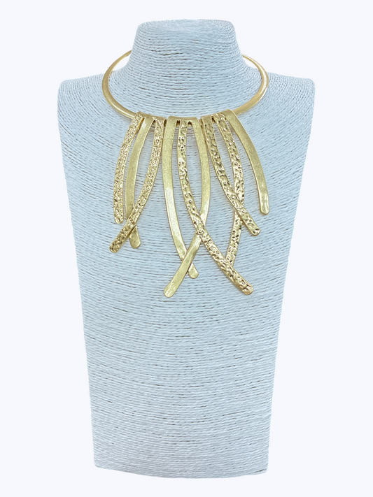 N5246 | Modern Fringe Collar Necklace | KS2277