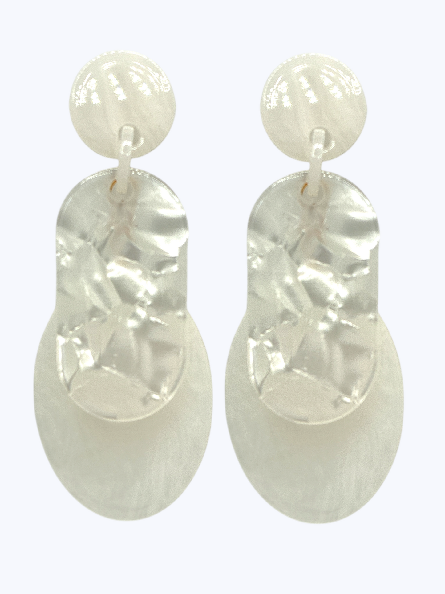 E2470 | Layered Acrylic Dangle Earrings | KE1104