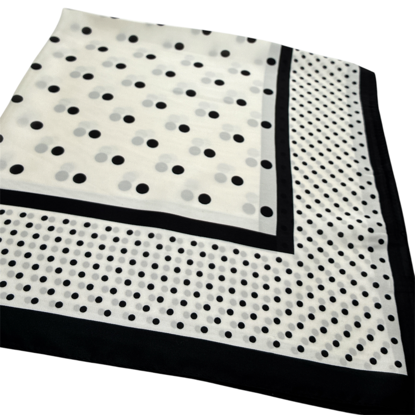 SS | Monochrome Polka Dot Scarf | BSS26114