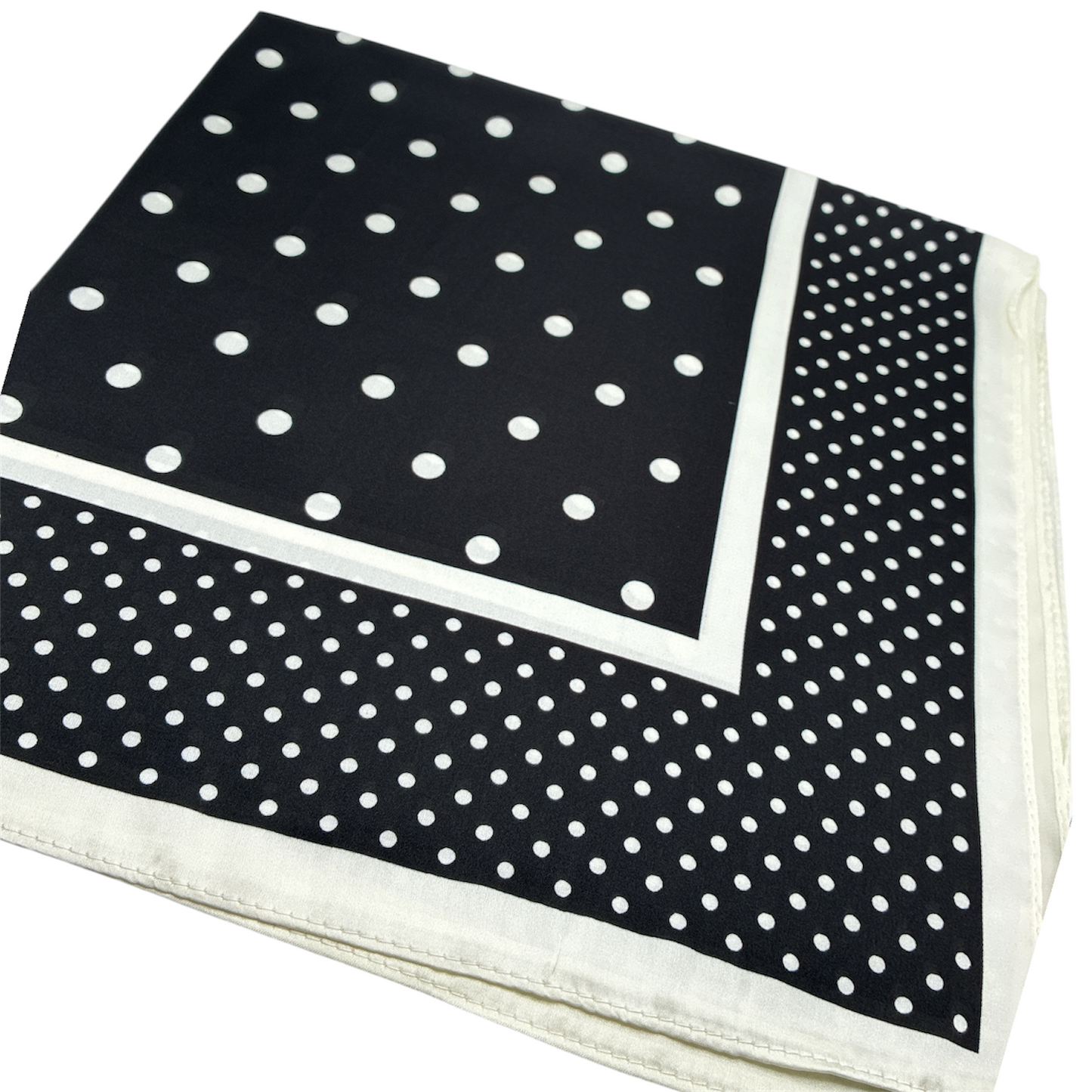 SS | Monochrome Polka Dot Scarf | BSS26114