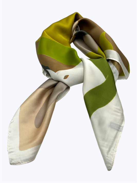 SS | Geometric Abstract Scarf | BSS26108