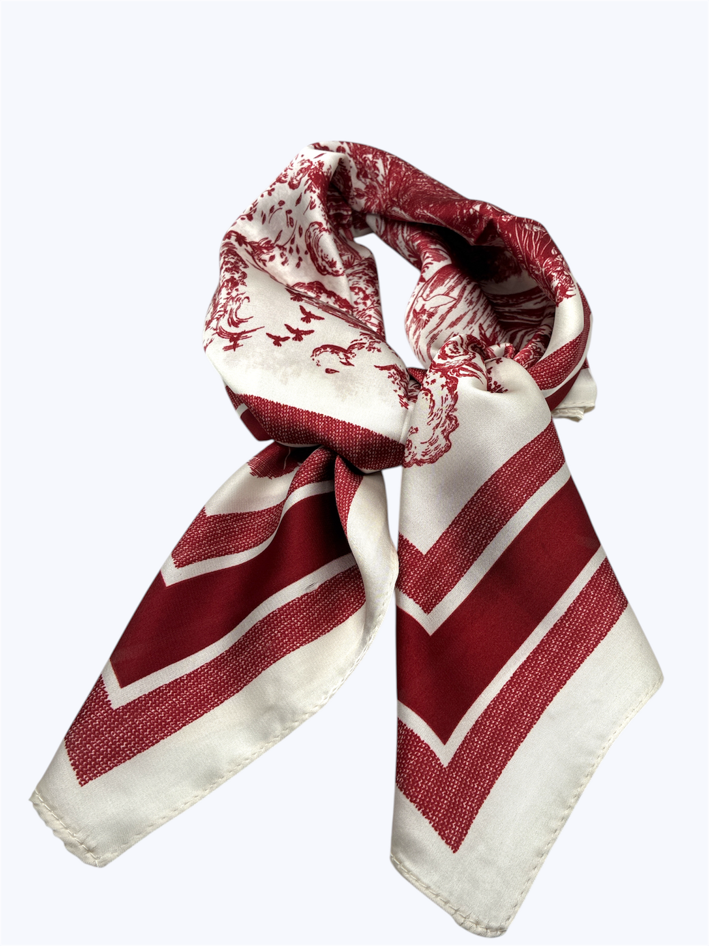 SS | Classic Toile Pattern Scarf | BSS26107