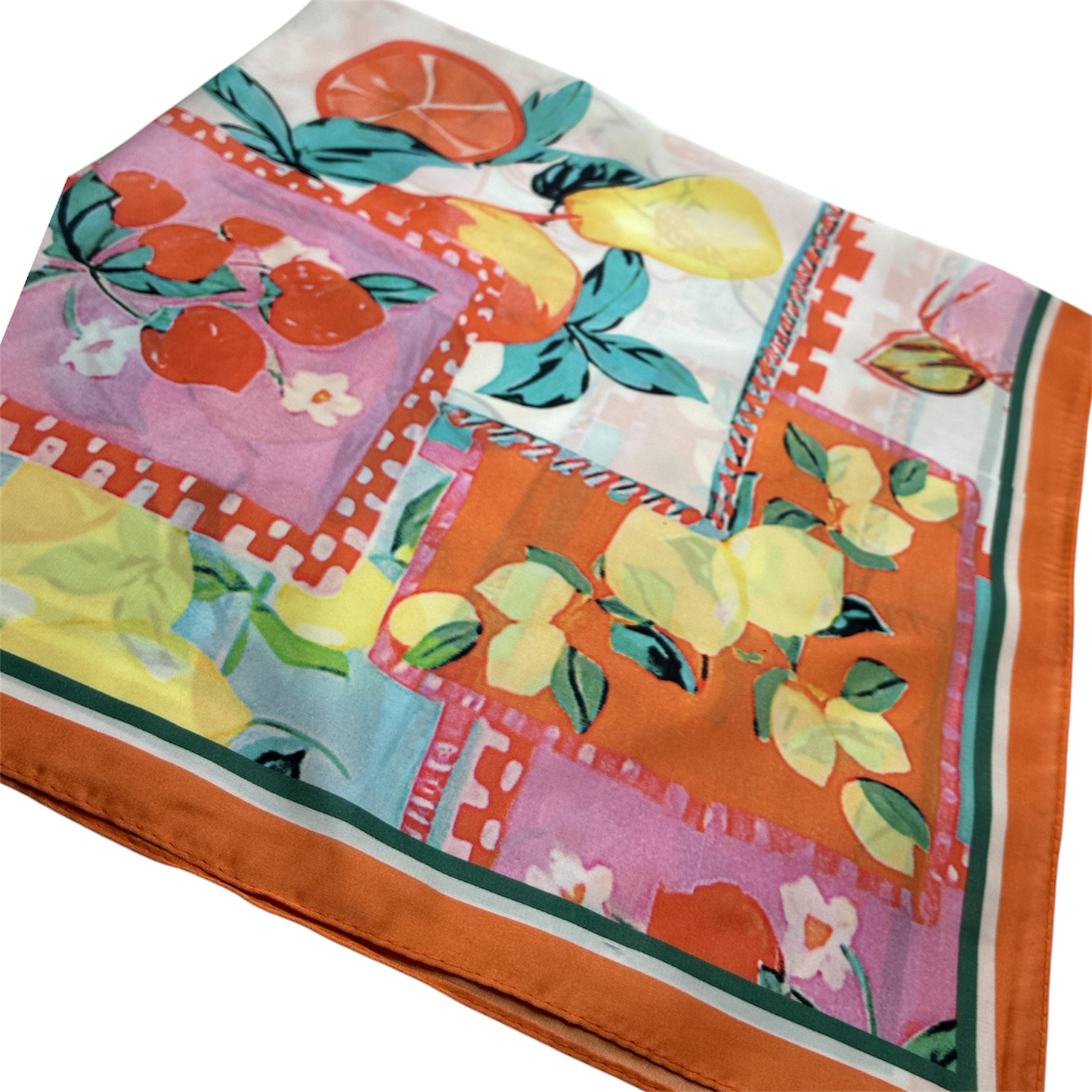 SS | Tropical Citrus Scarf | BSS26102