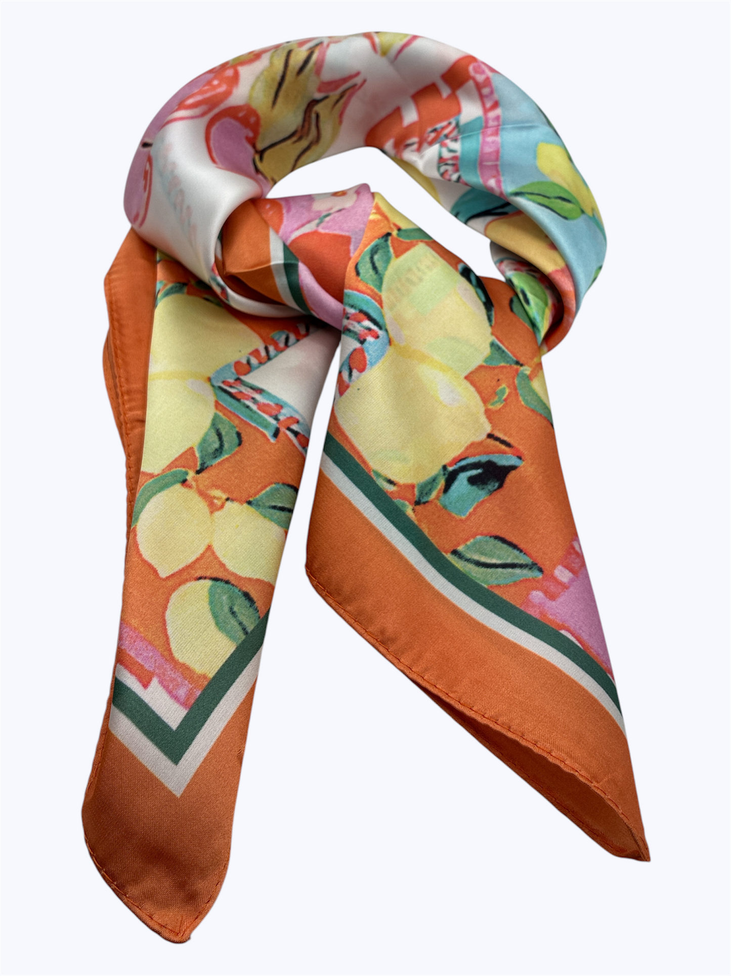SS | Tropical Citrus Scarf | BSS26102