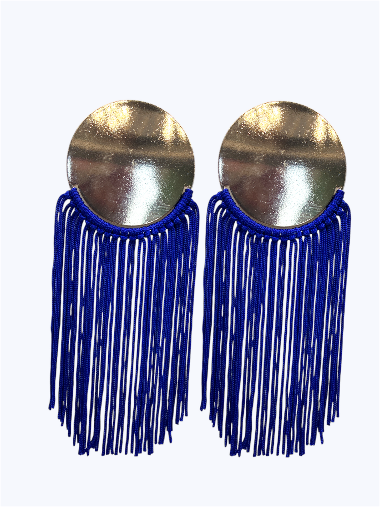 E2467 | Sculpted Crystal Tassel Earrings | 78E5369