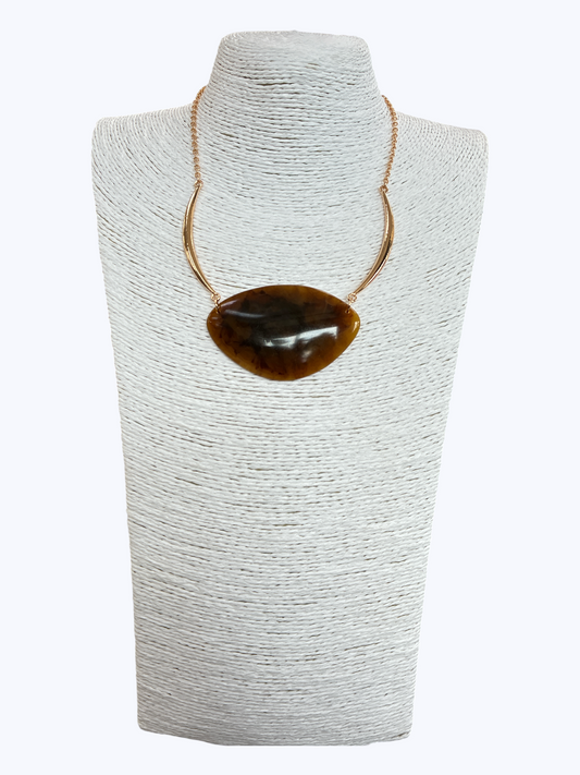 N5259 | Organic Shape Pendant Necklace | 78N4305