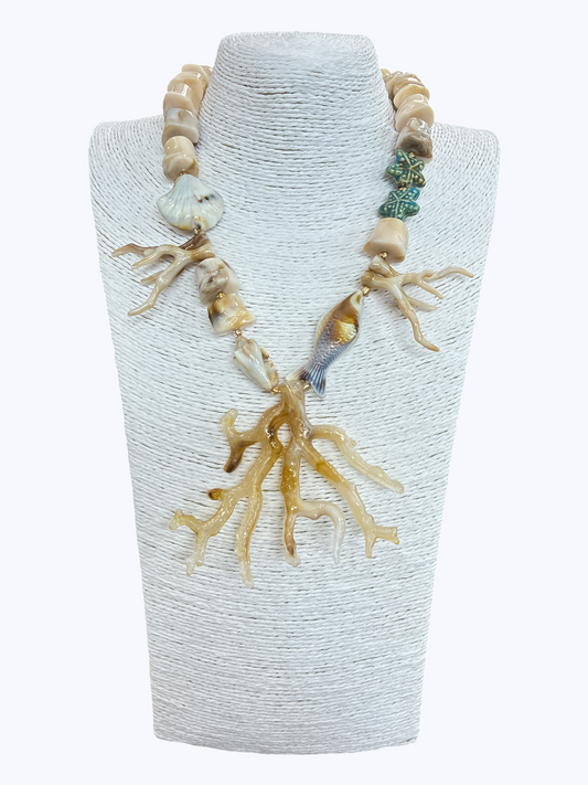 N5262 | Coastal Coral Branch Necklace | KS2222
