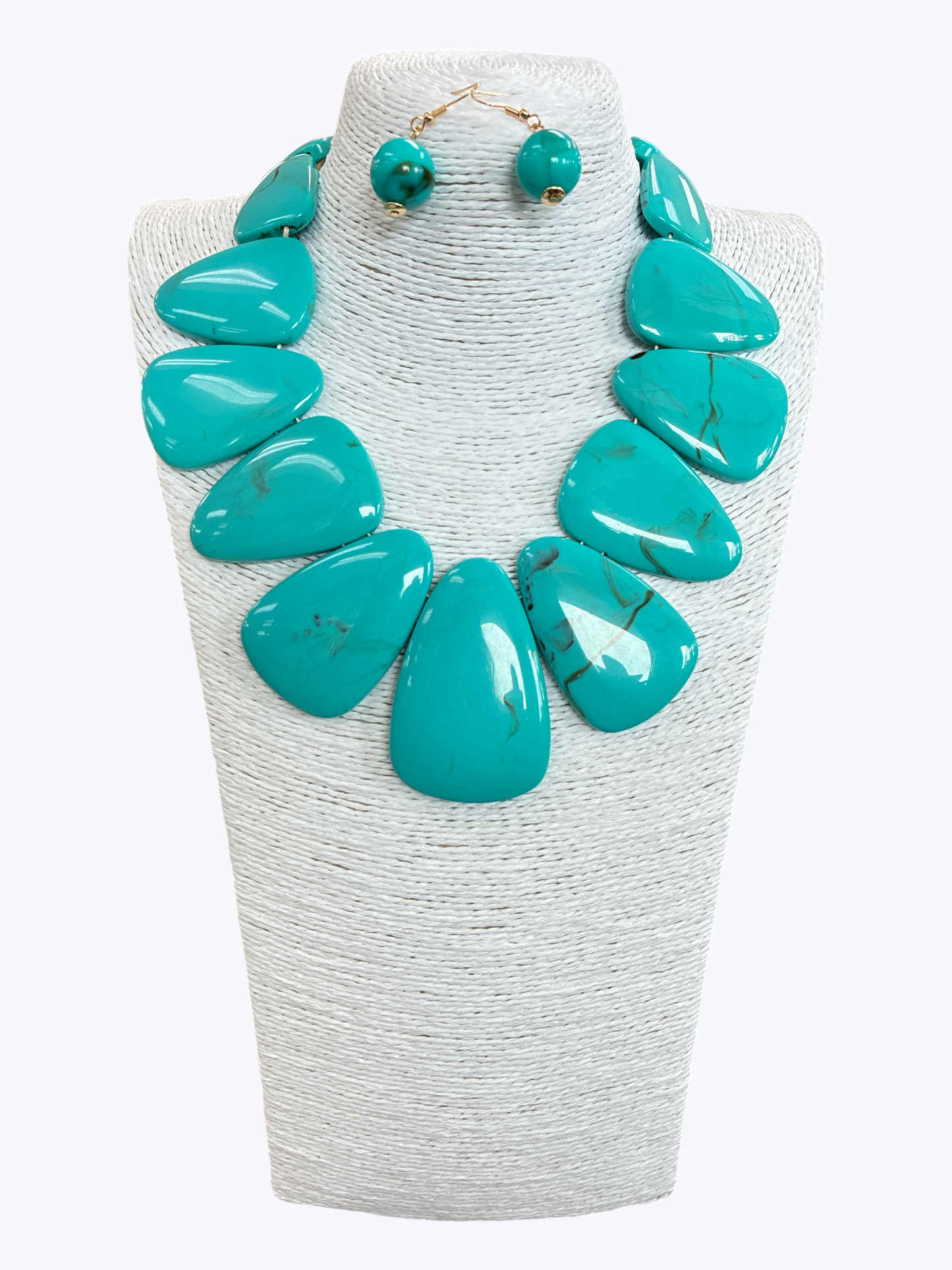 N5263 | Modern Bib Collar Necklace Set | KS2298