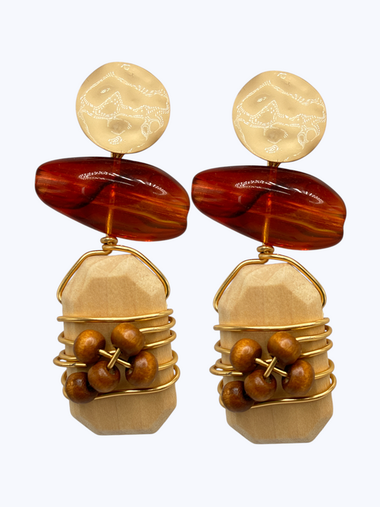 E2510 | Artisan Dangle Earrings | KE1103