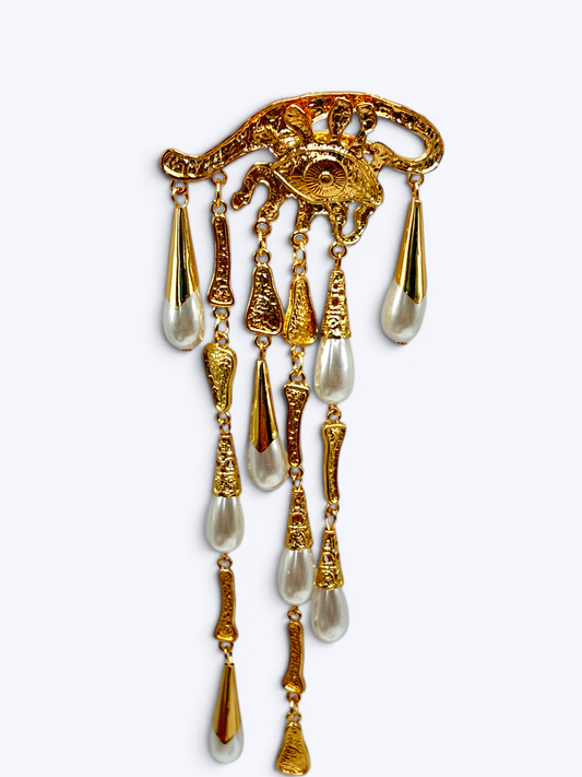 BR0463 | Boho Evil Eye Brooch | BR26100