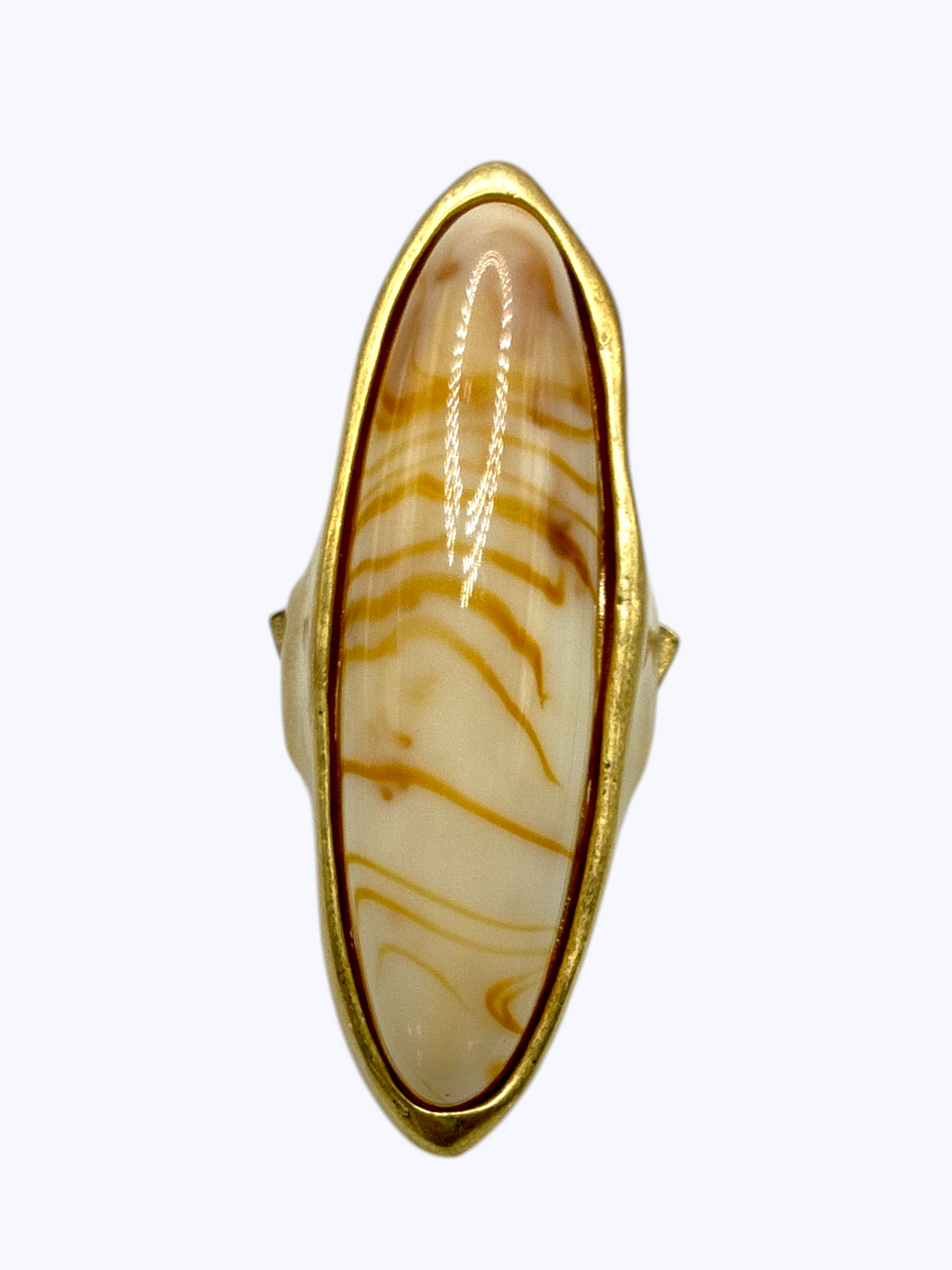 R0124 | Elongated Acrylic Ring | KR2187