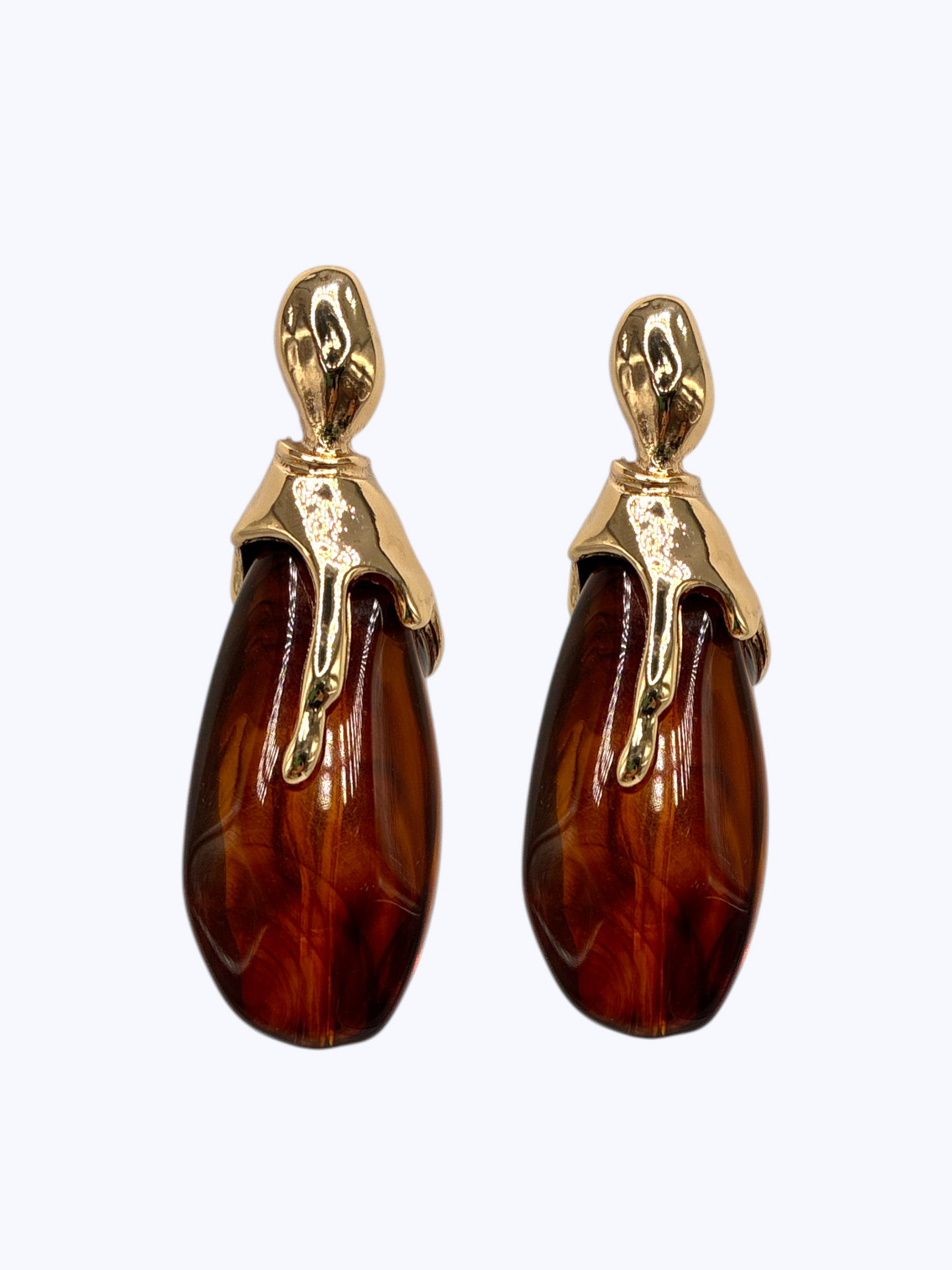 E2496 | Artistic Teardrop Earrings | 25E7134
