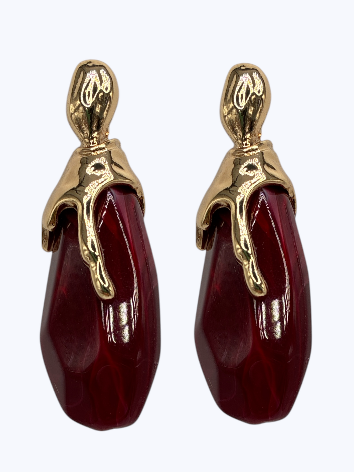 E2496 | Artistic Teardrop Earrings | 25E7134