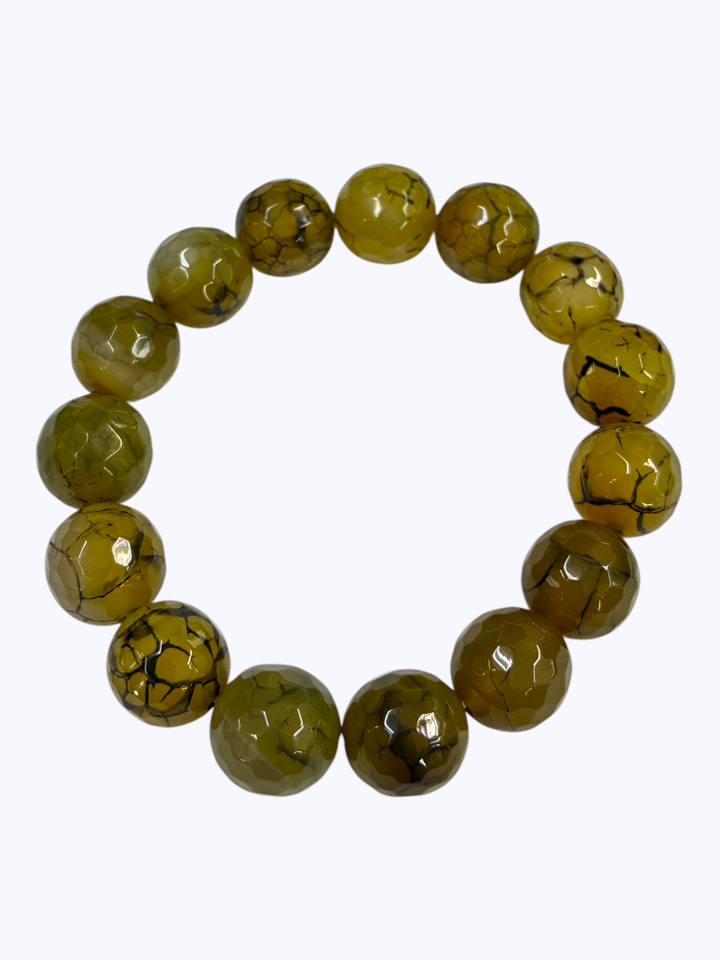 SB-SSB Moss Green Agate Bracelet