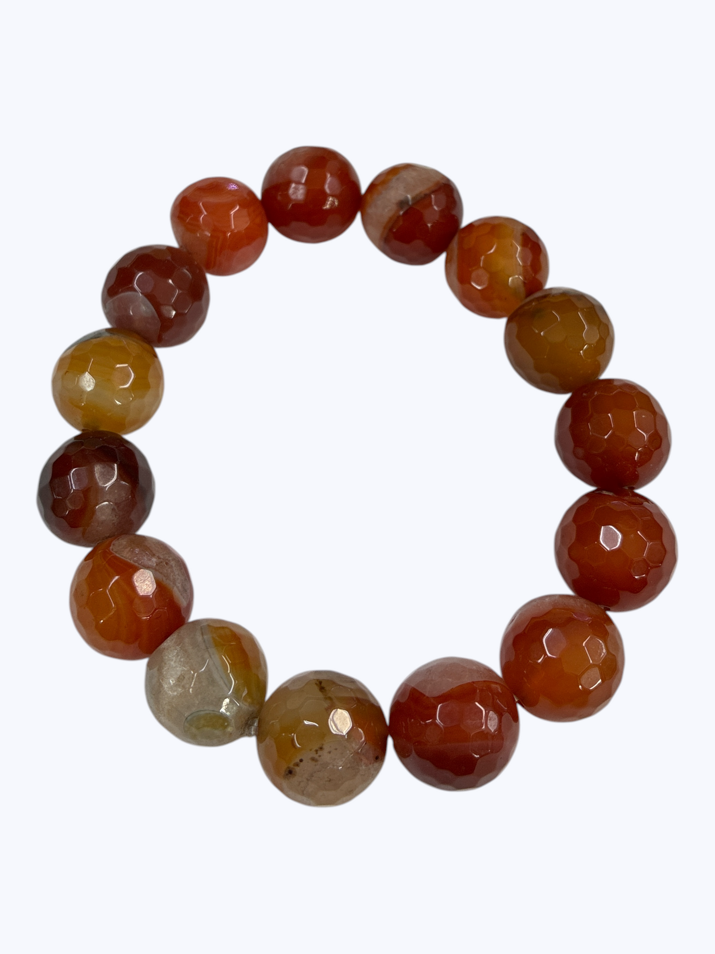 SB-SSB Amber Orange Agate Bracelet