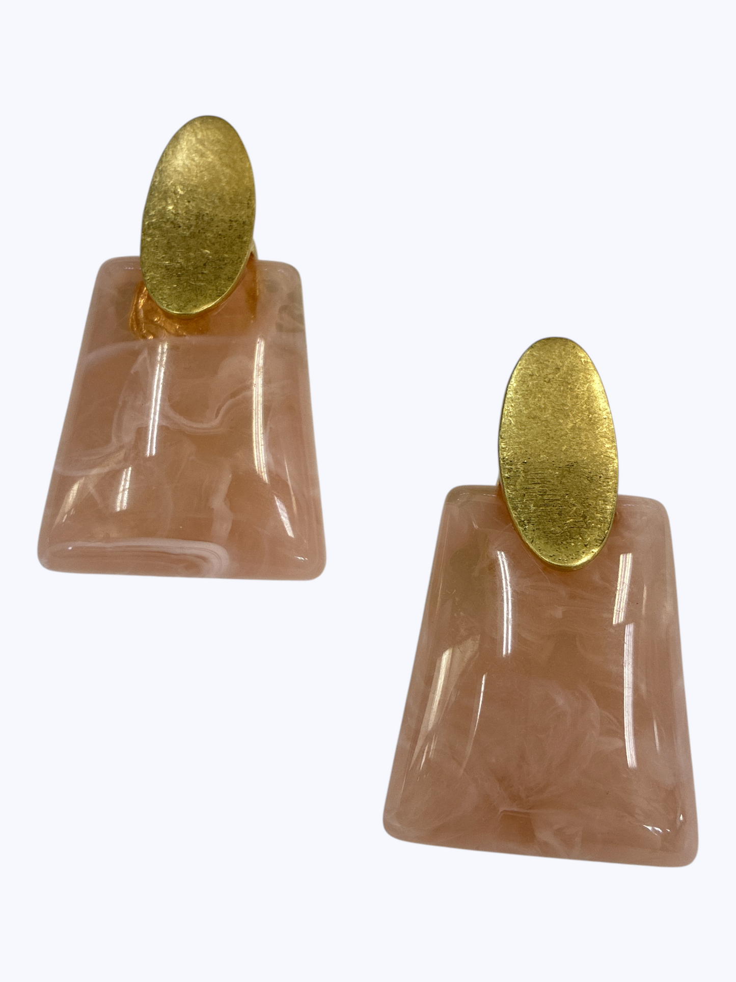 E2385| Sculptural Acrylic Earrings | KE1172
