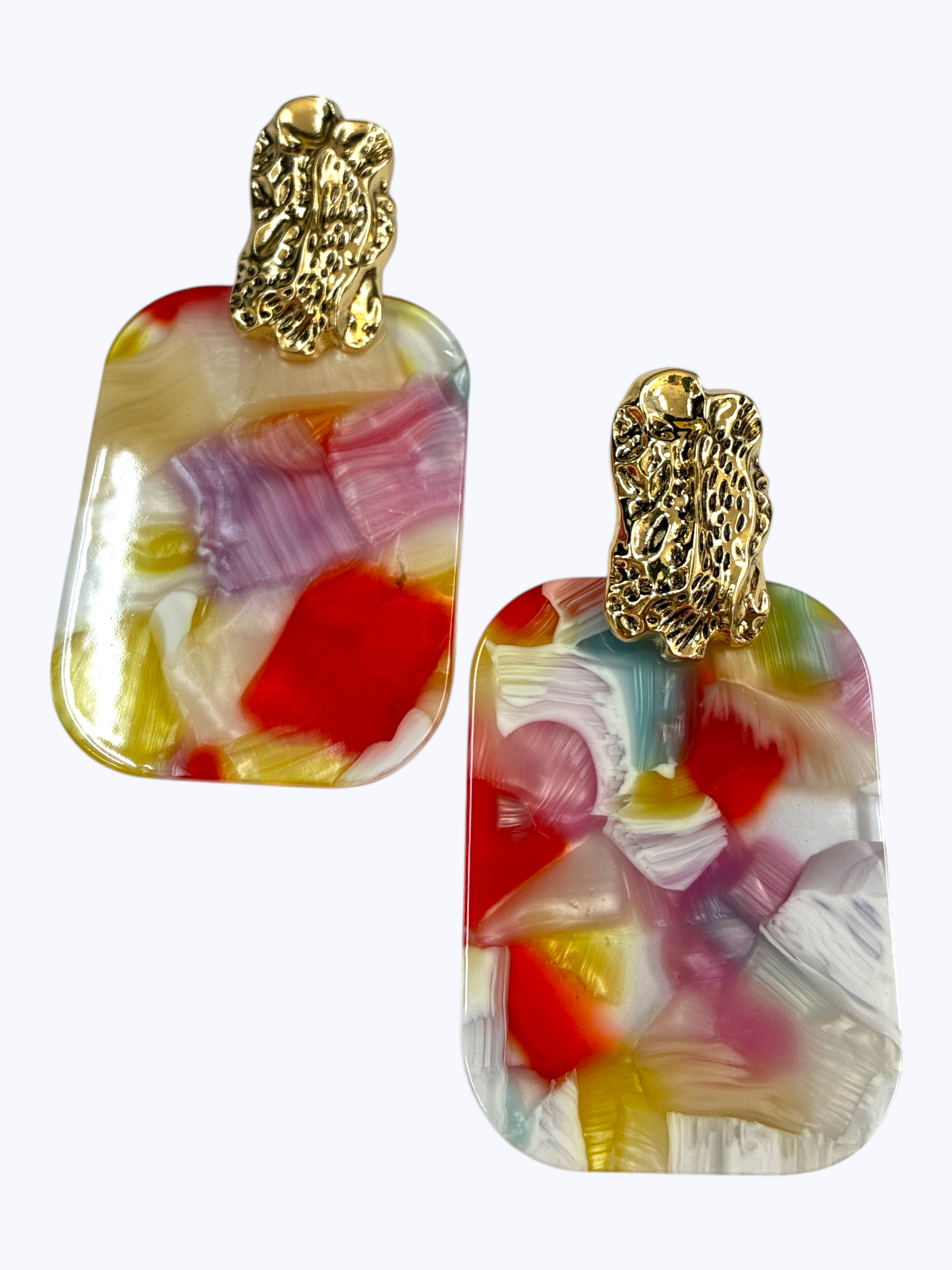 E2516 | Marbled Drop Earrings | KE1217