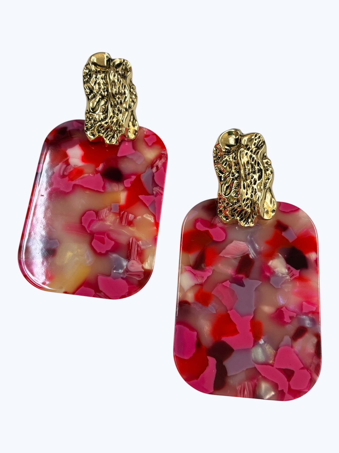 E2516 | Marbled Drop Earrings | KE1217