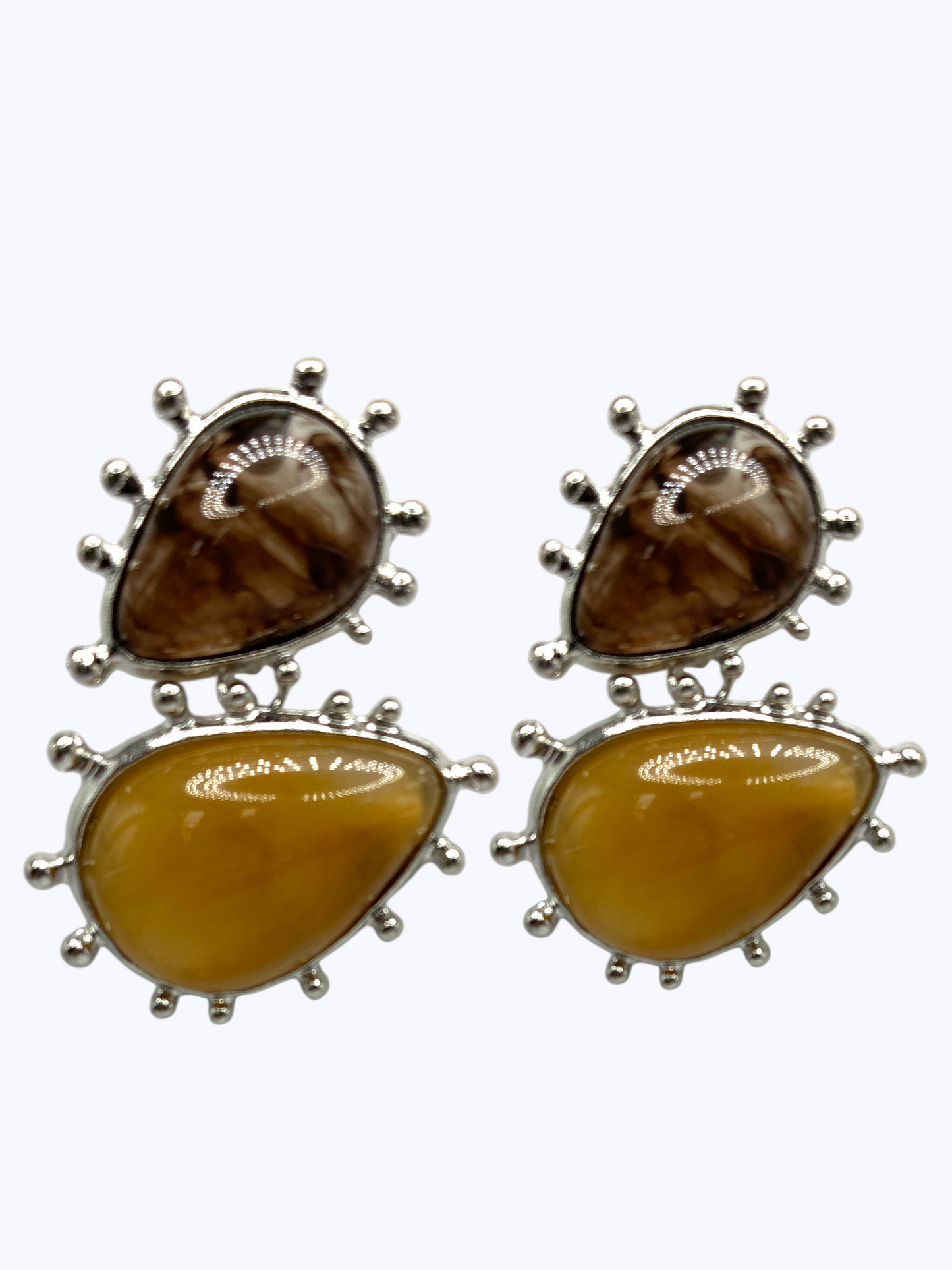E2546 | Double Acrylic Dangle Earrings | ER26181