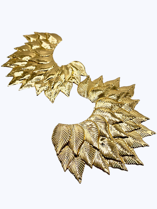 E2534 | Oversized Leaf Earrings | ER26169