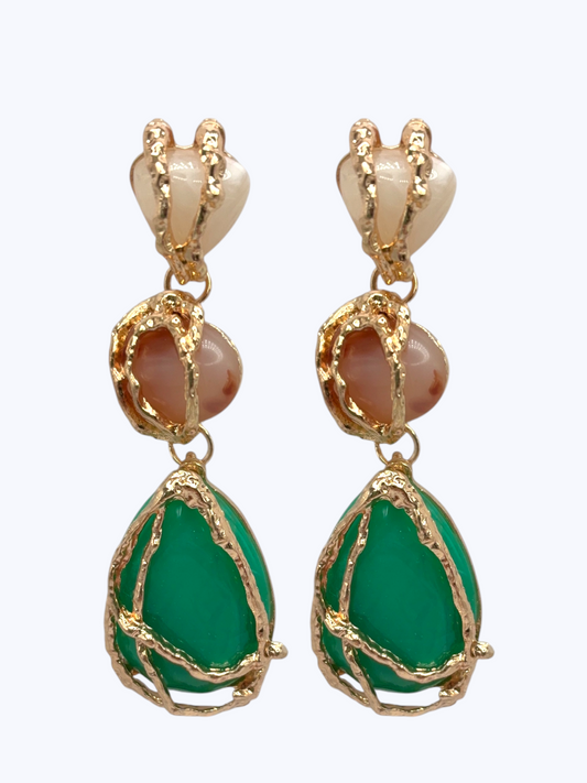 E2537 | Modern Teardrop Dangle Earrings | ER26172