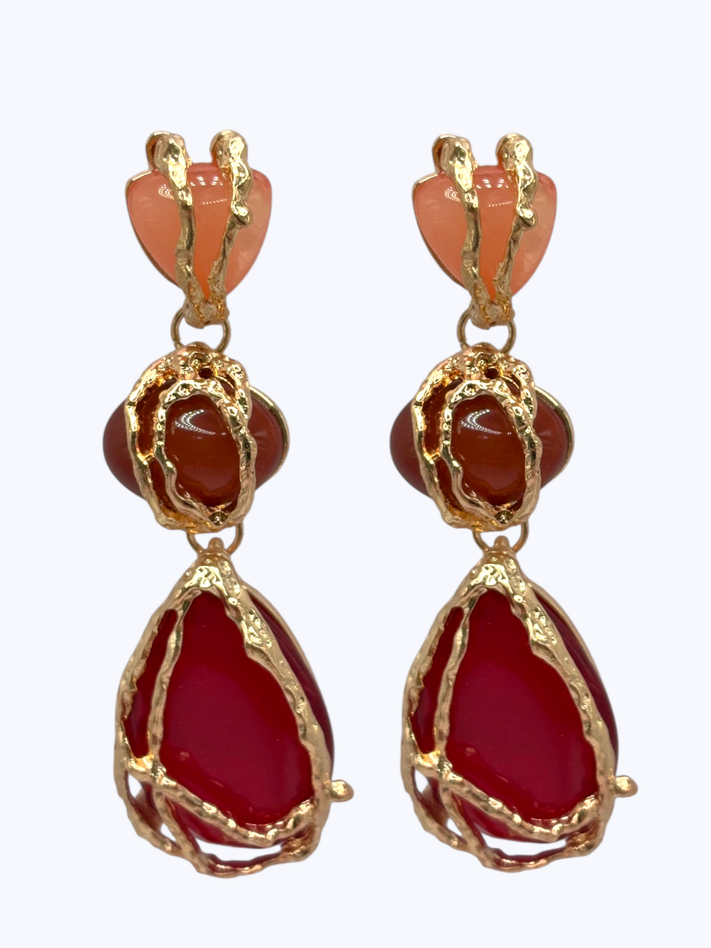 E2537 | Modern Teardrop Dangle Earrings | ER26172