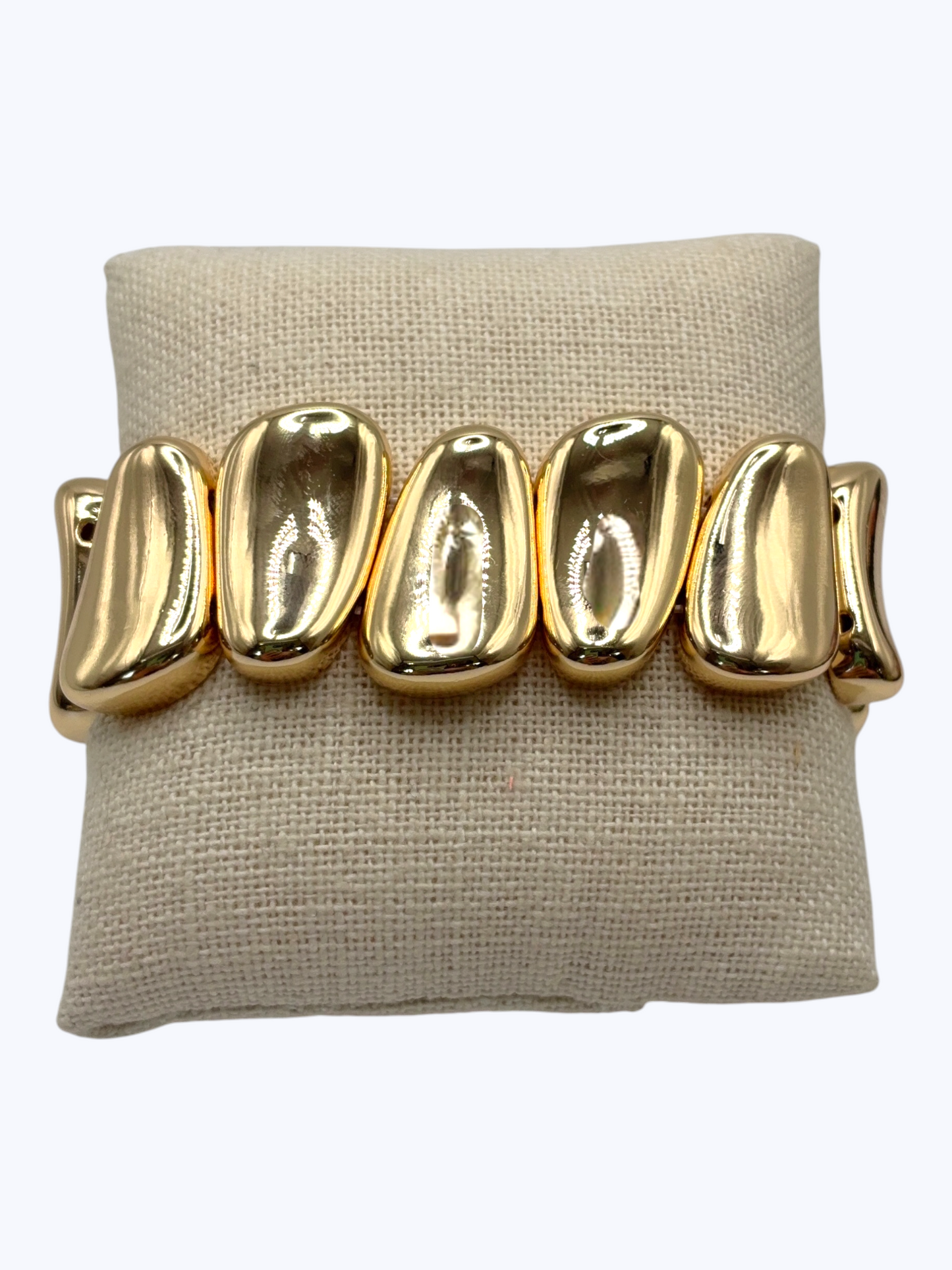 B0521 | Chunky Modern Stretch Bracelet |TB9664