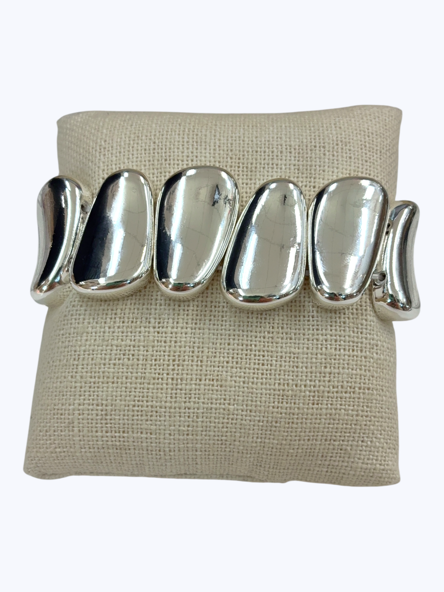 B0521 | Chunky Modern Stretch Bracelet |TB9664