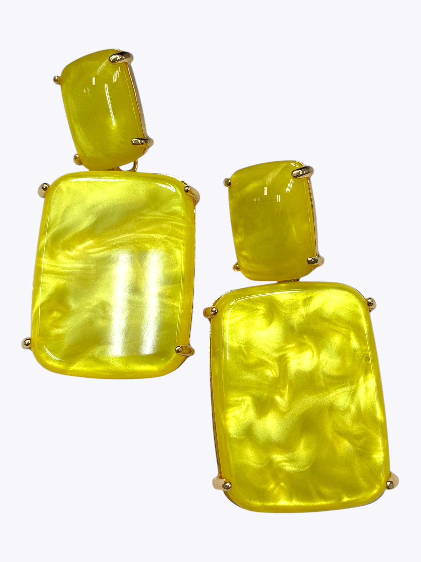 Bold Acrylic Drop Earrings | E2550