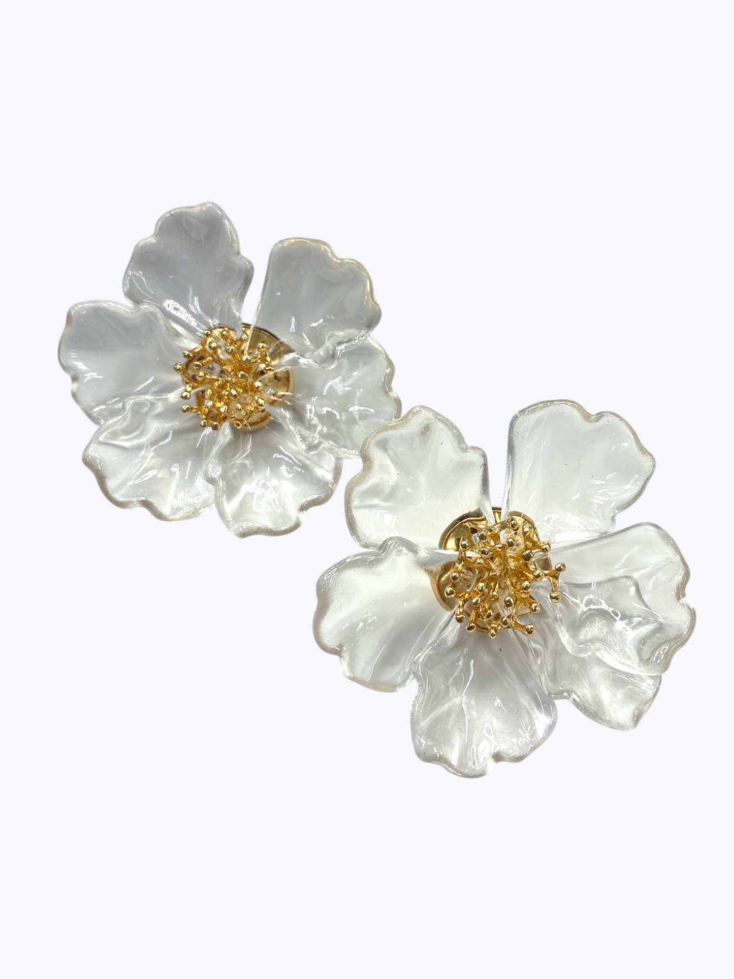 Oversized Flower Statement Earrings | E2551