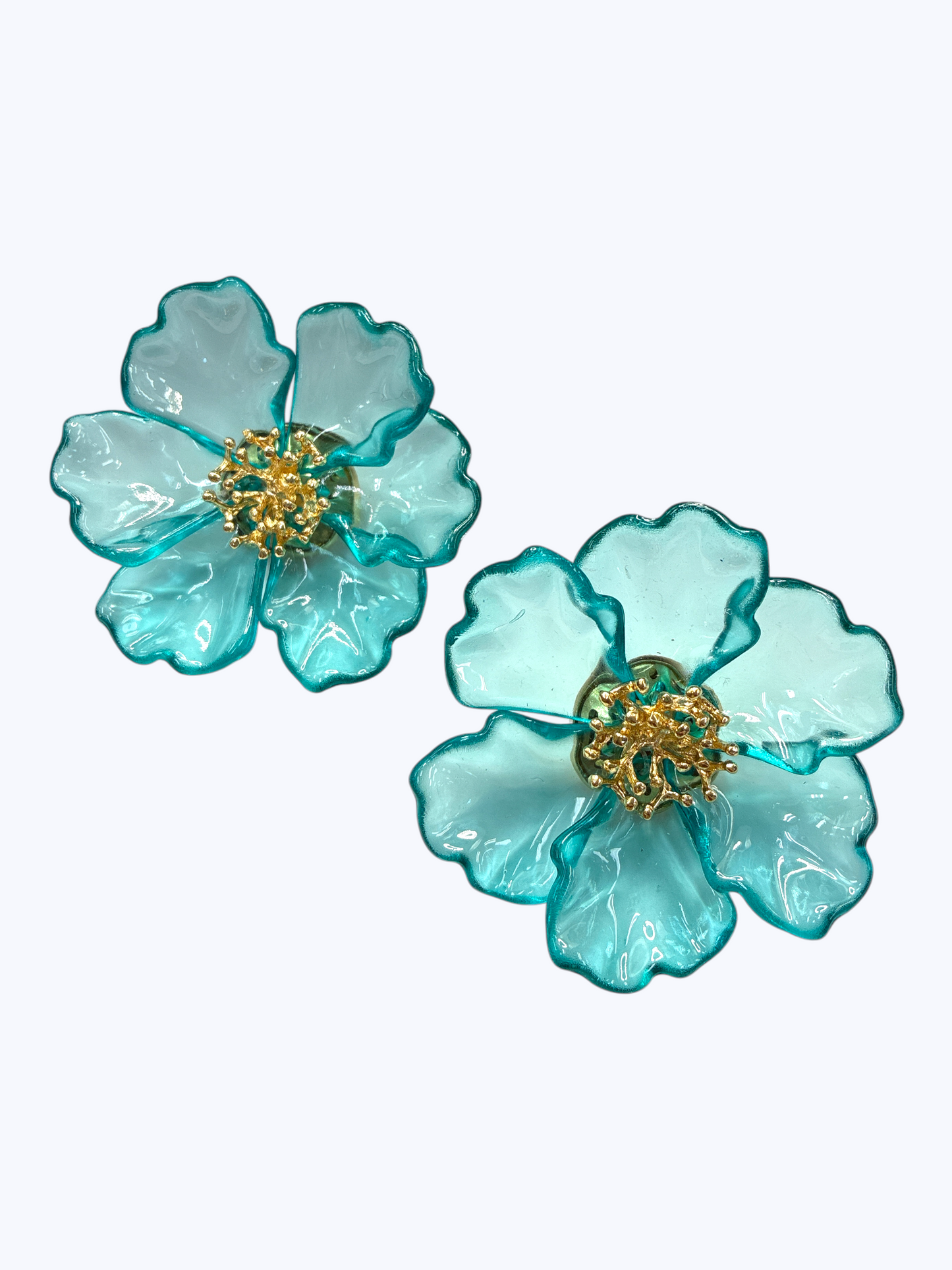 Oversized Flower Statement Earrings | E2551