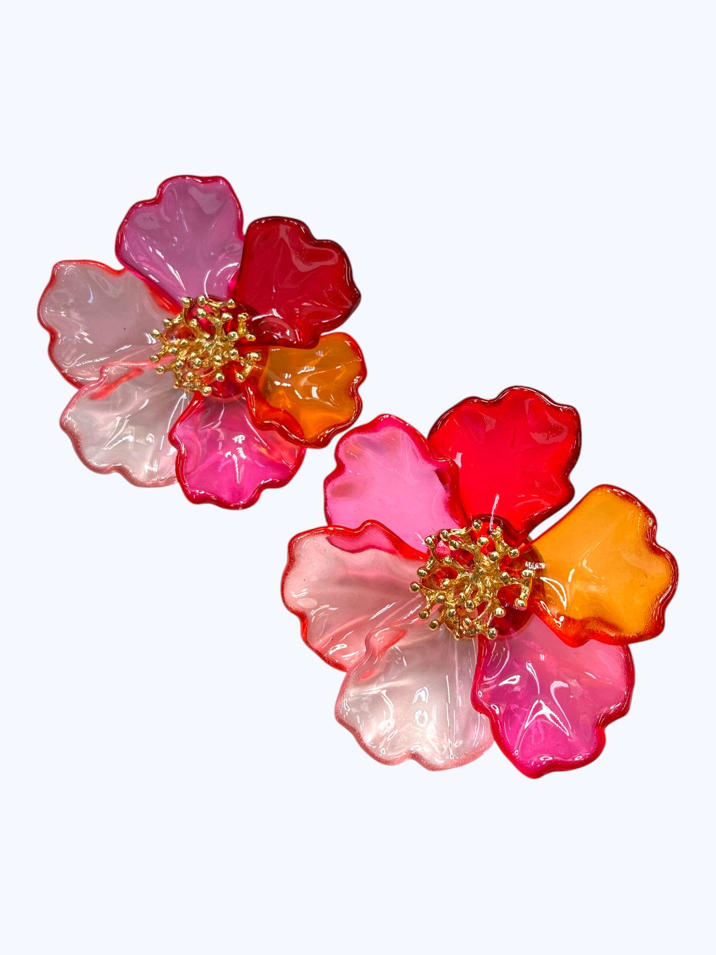 Oversized Flower Statement Earrings | E2551