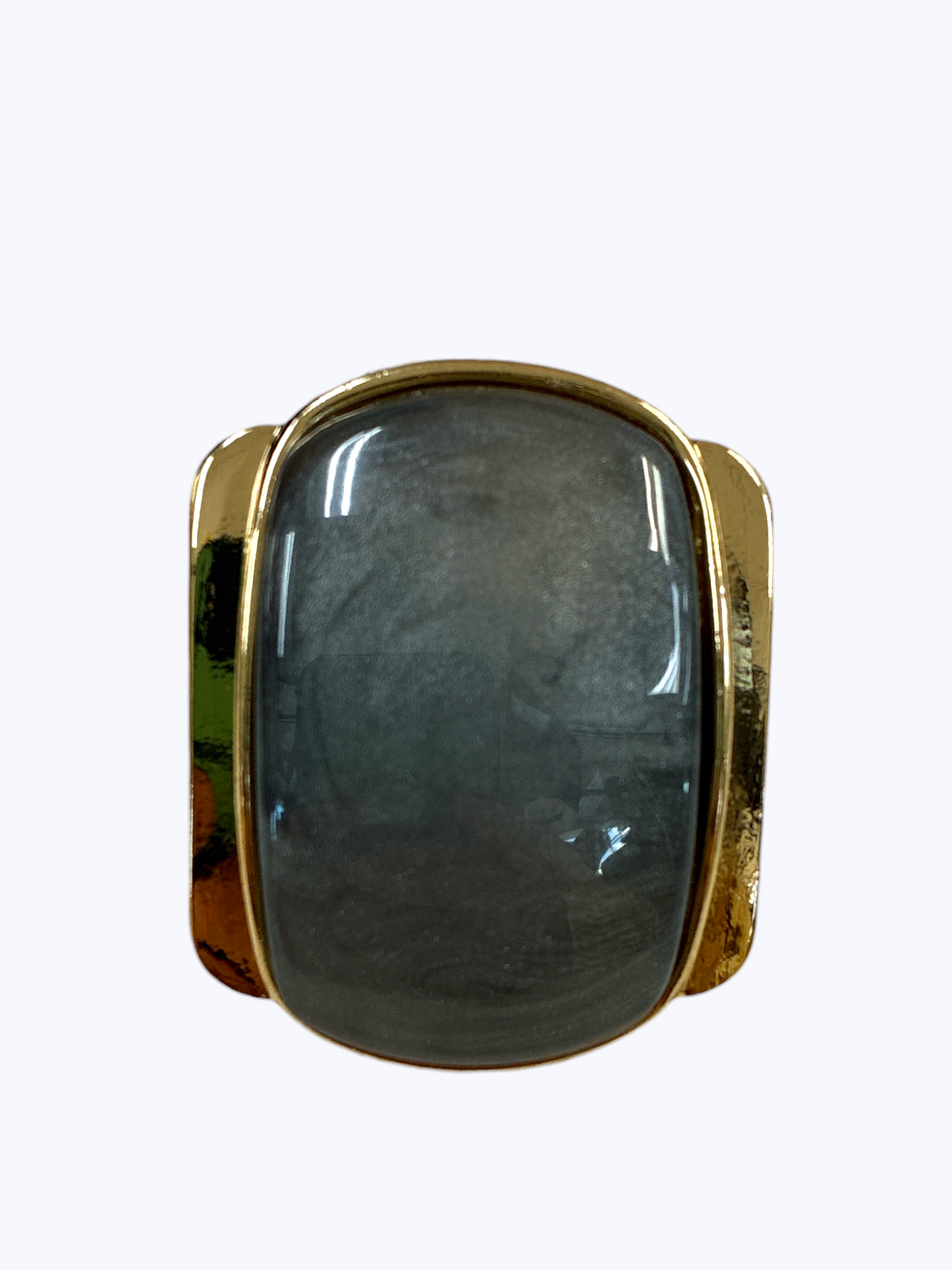 R0081 | Sculpted Oval Statement Ring | 25R1019