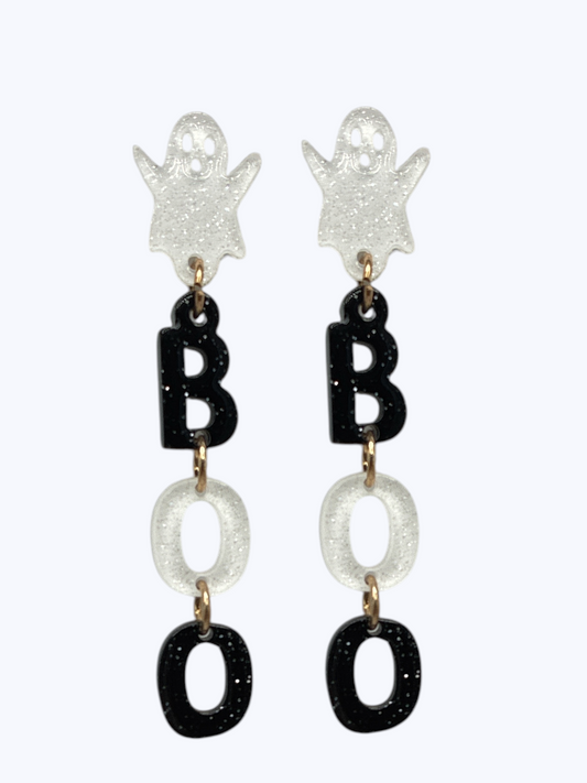 E1065 VER1228-2 BOO Design Drop Dangle earrings