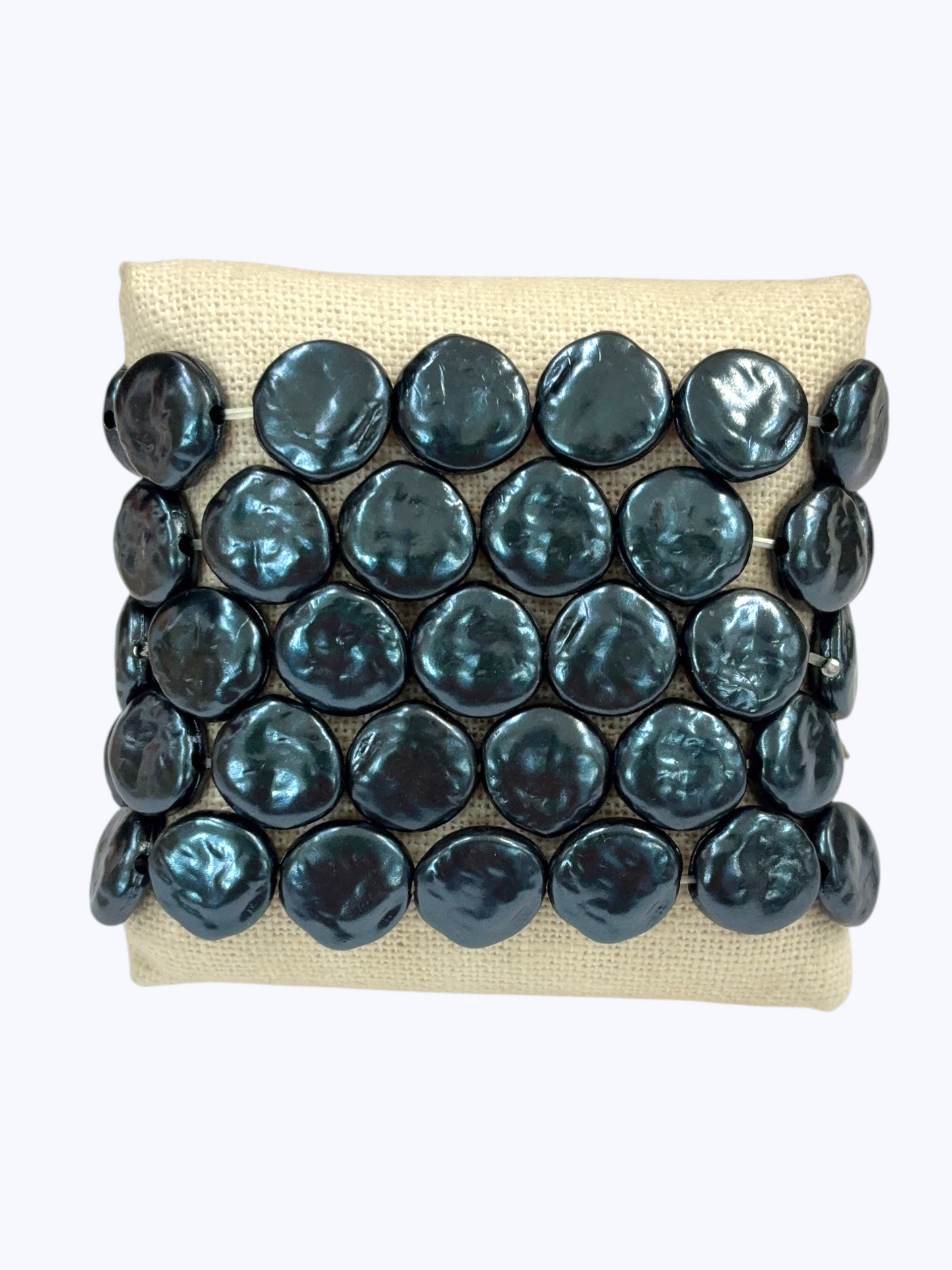 B0523| Beaded Pearl 5 pcs Set Bracelet |LB3065