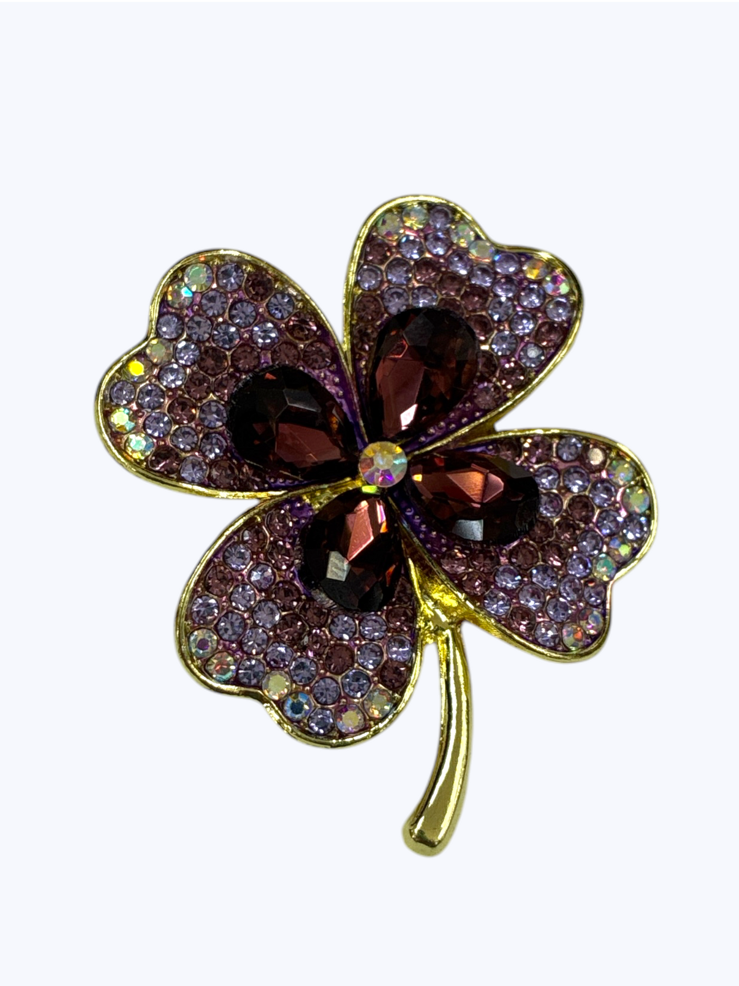 BR0466|Four Leaf Pin Brooch |LM4024