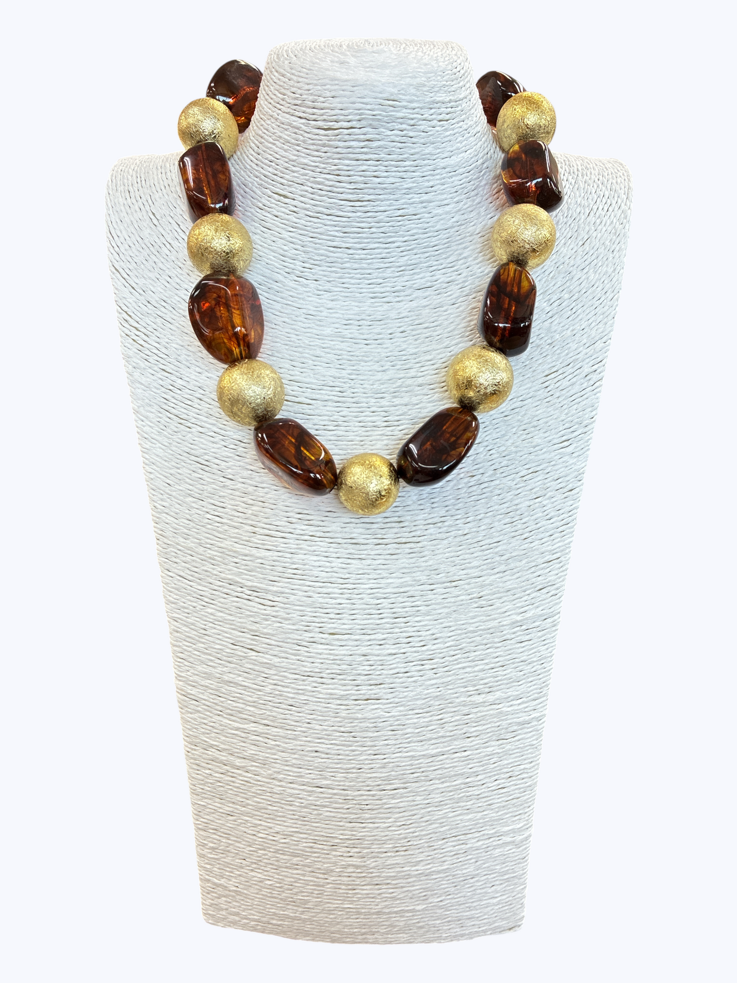 N5242 | Playful Mixed Bead Necklace | KS2209