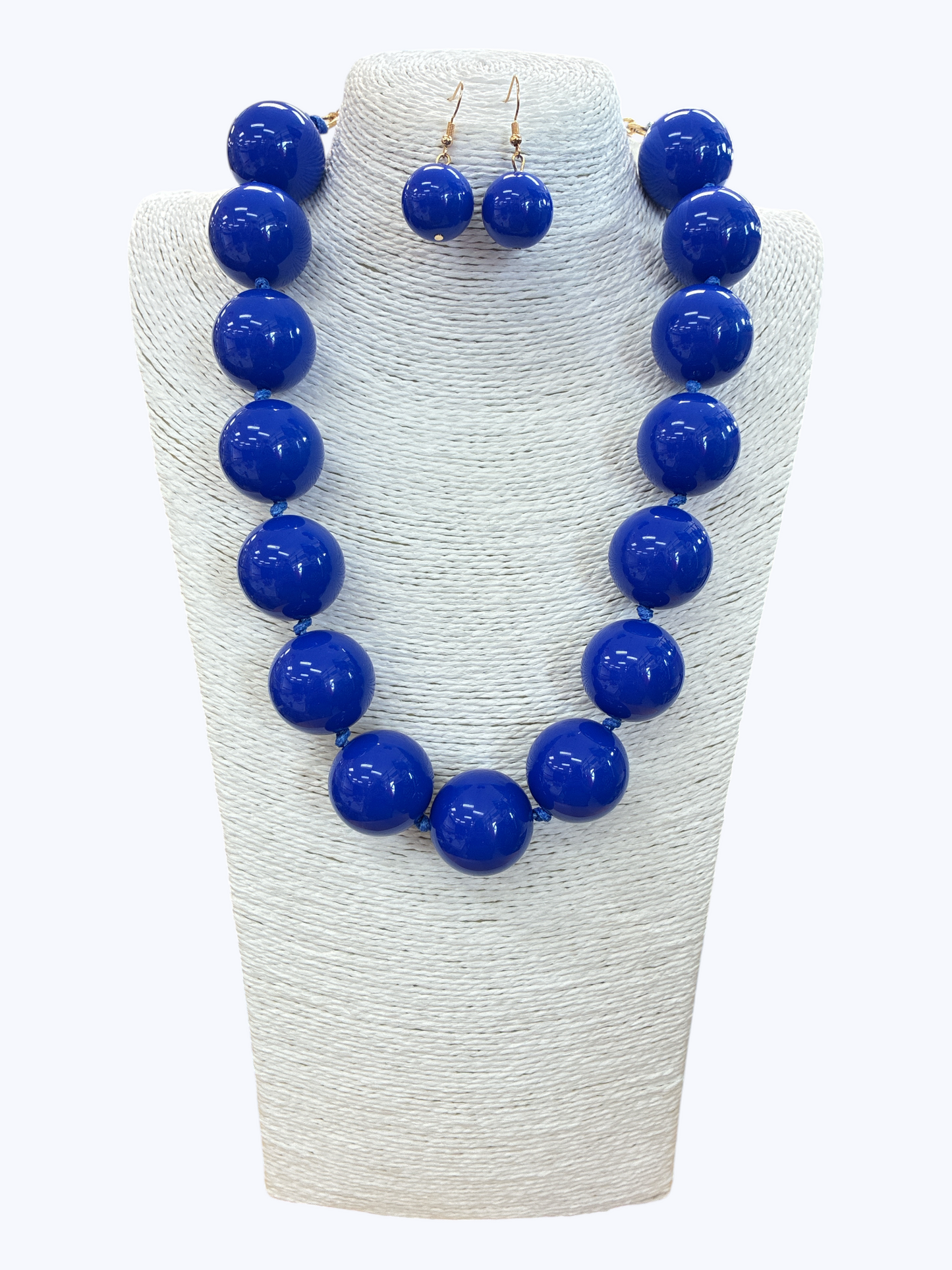 N5271|  Beaded Ball Necklace | KN2094