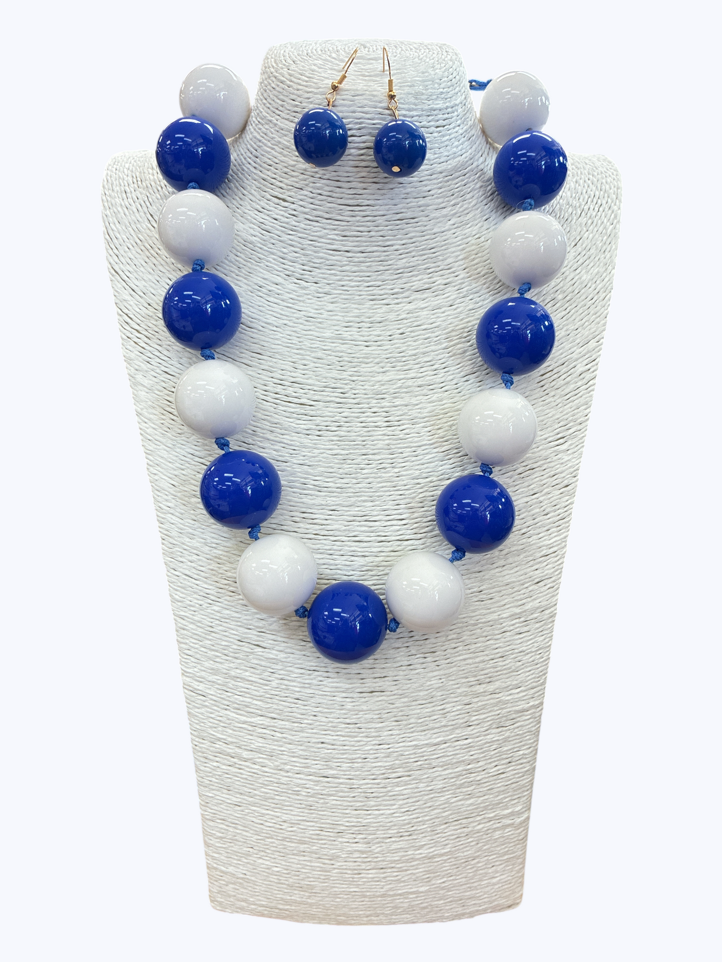 N5272| Bold Balls Necklace Set |KN2095