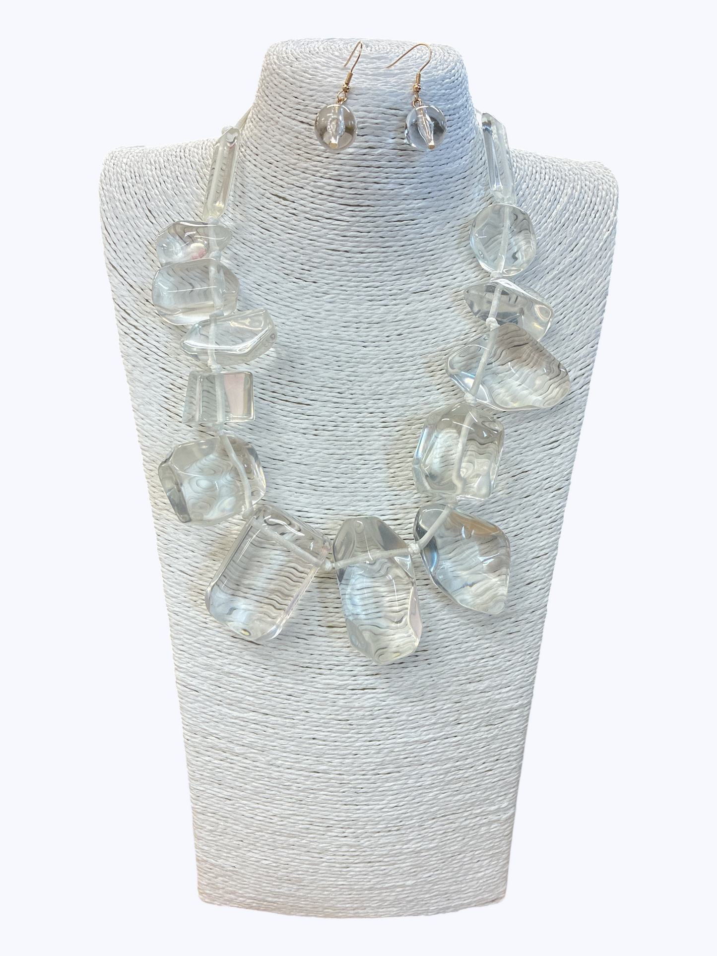 N5281 |Transparent Geometry Necklace |KS2272