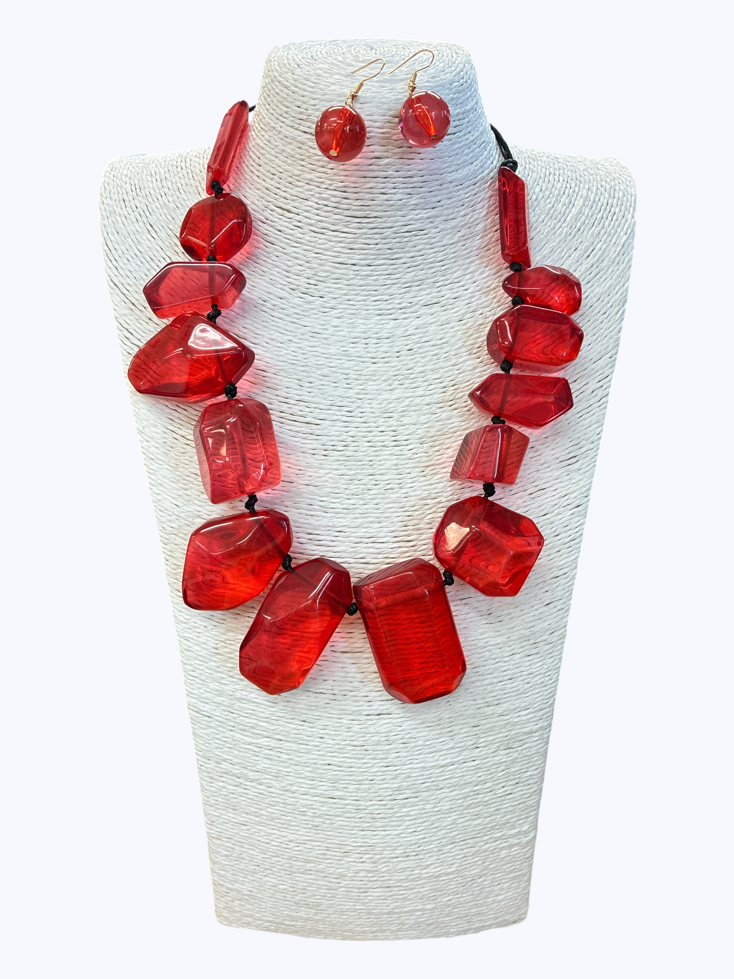 N5281 |Transparent Geometry Necklace |KS2272
