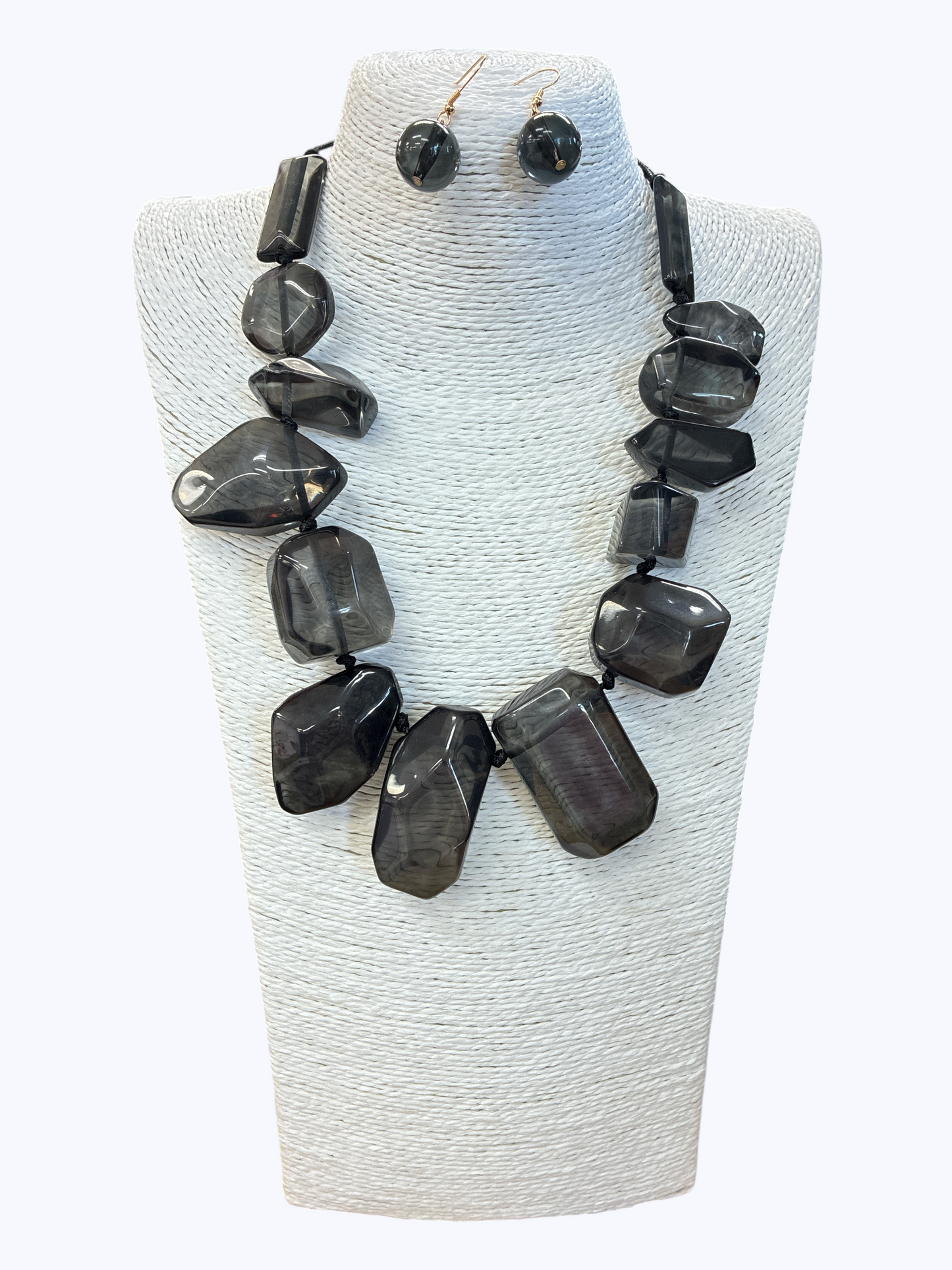 N5281 |Transparent Geometry Necklace |KS2272