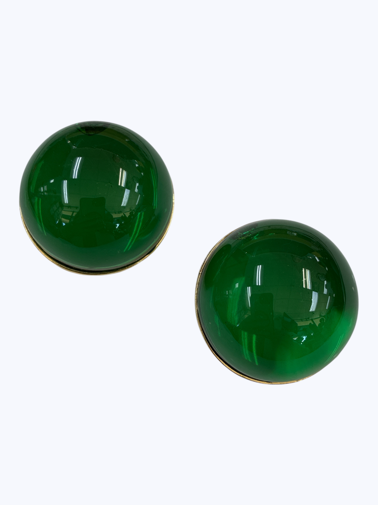 Dome Acrylic Stud Earrings | E2565