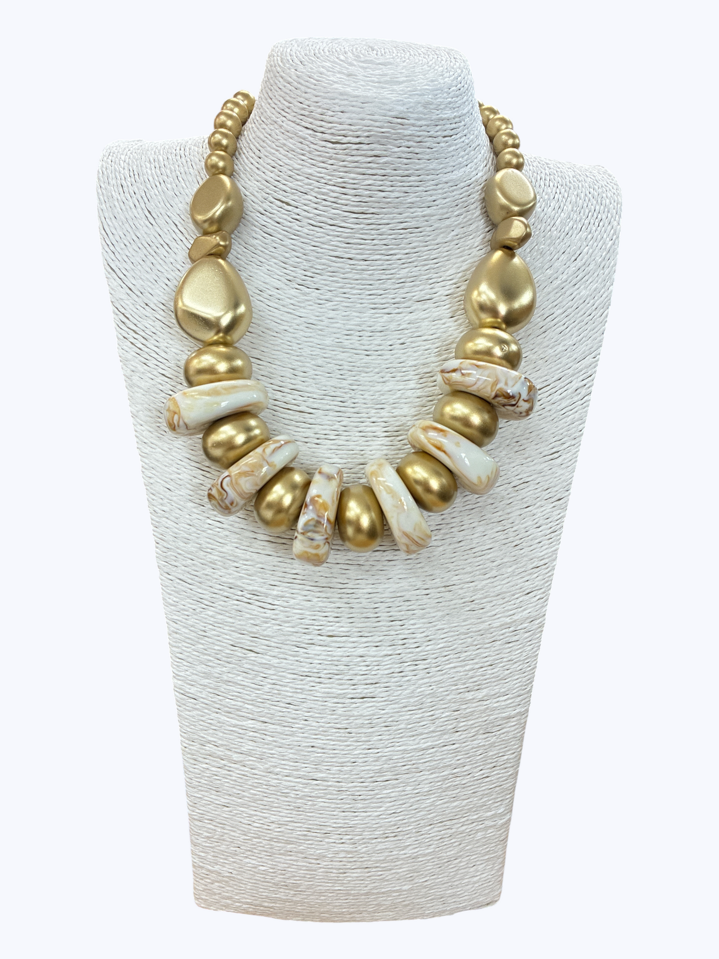 Mixed Chunky Beaded Necklace | N5278