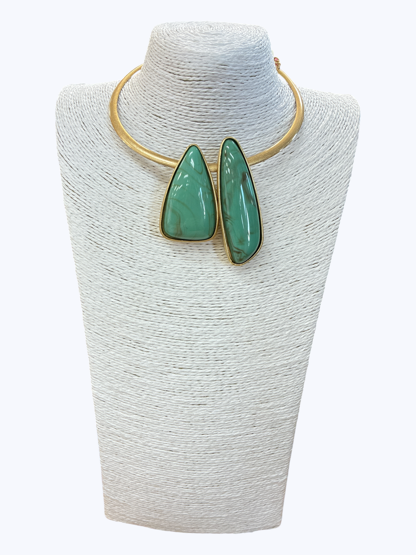 N5249 | Geometric Pendant Choker Necklace |KS2293