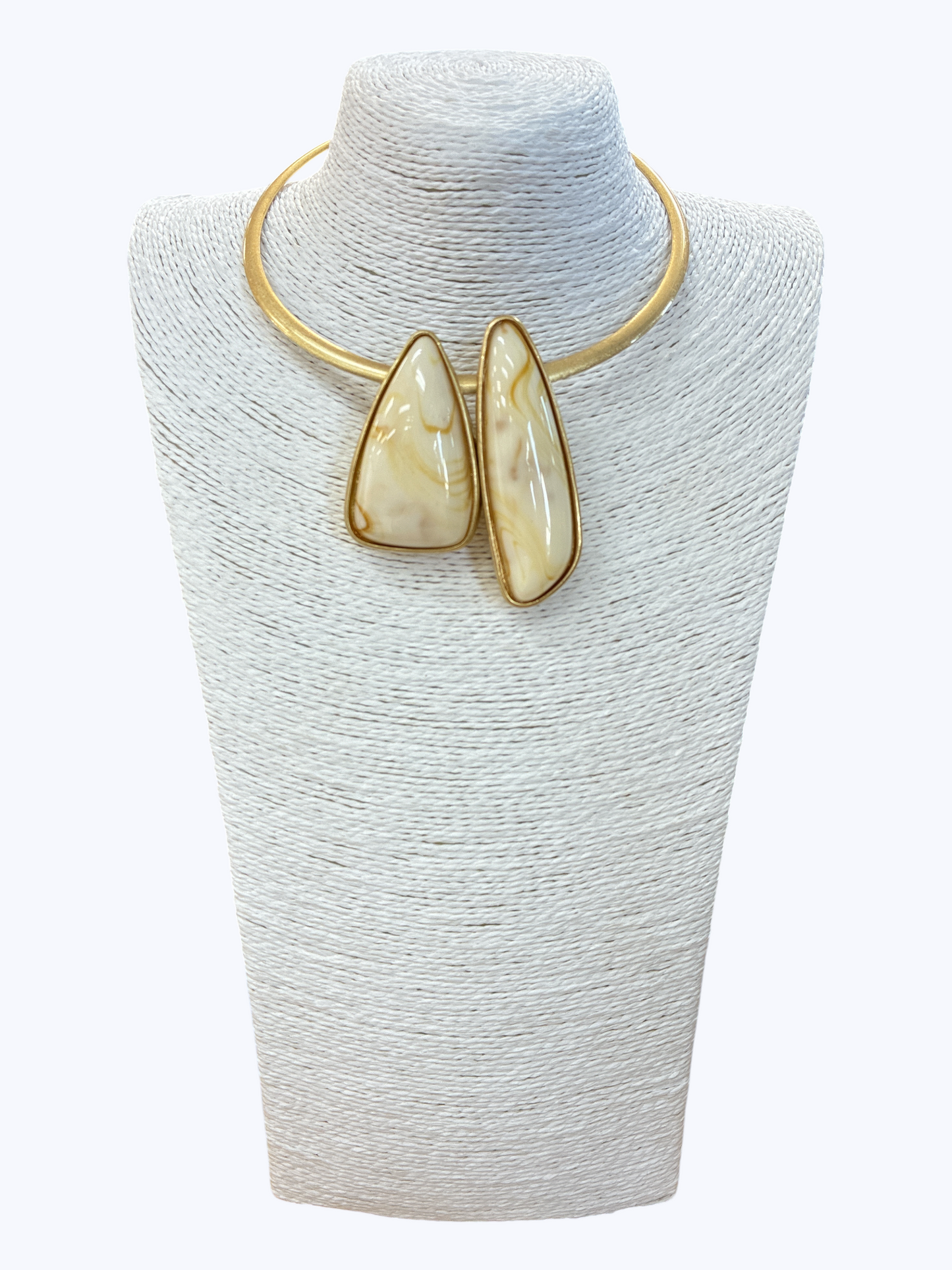 N5249 | Geometric Pendant Choker Necklace |KS2293