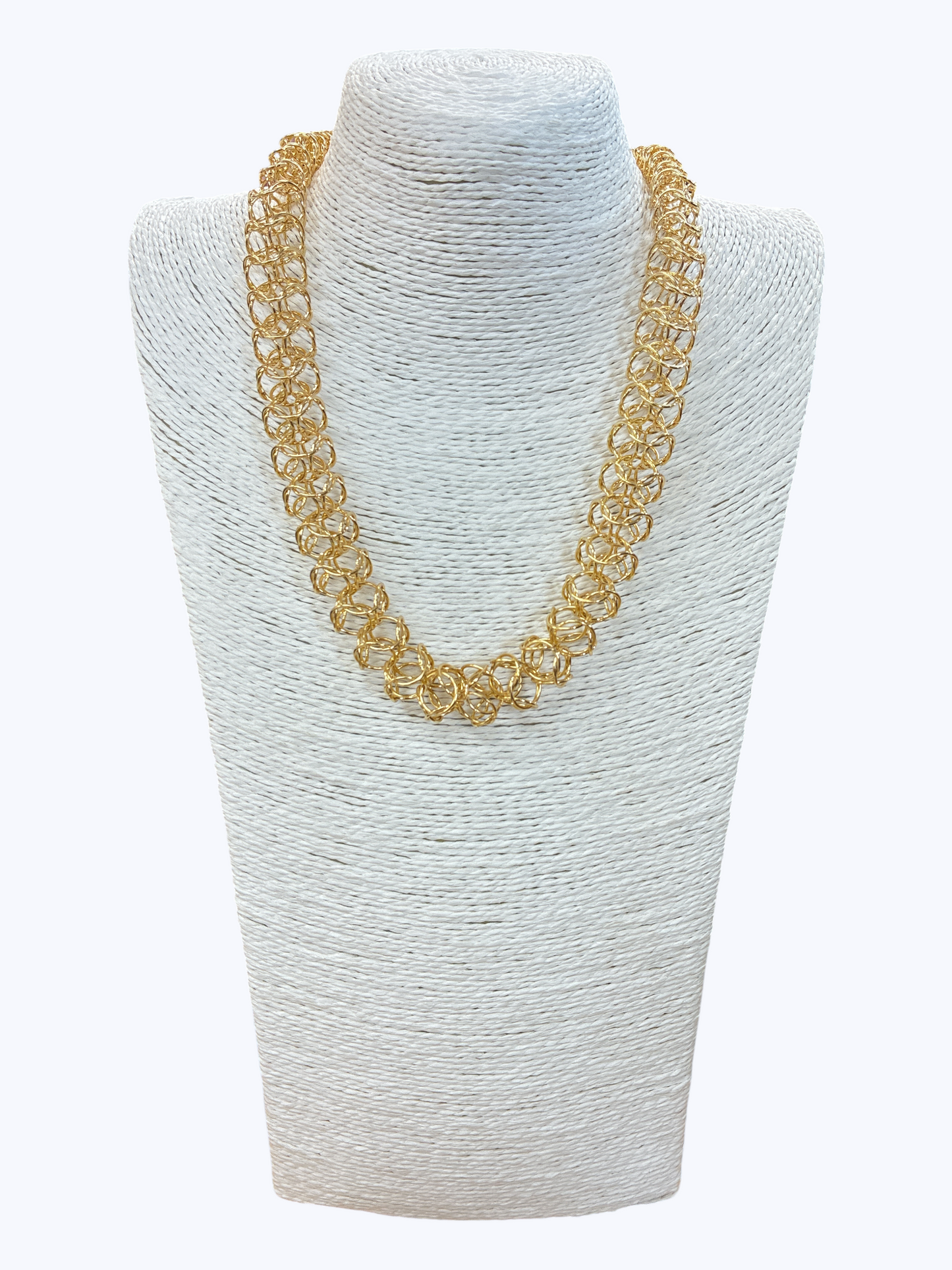 Interlocking Circle Necklace Set | N5273