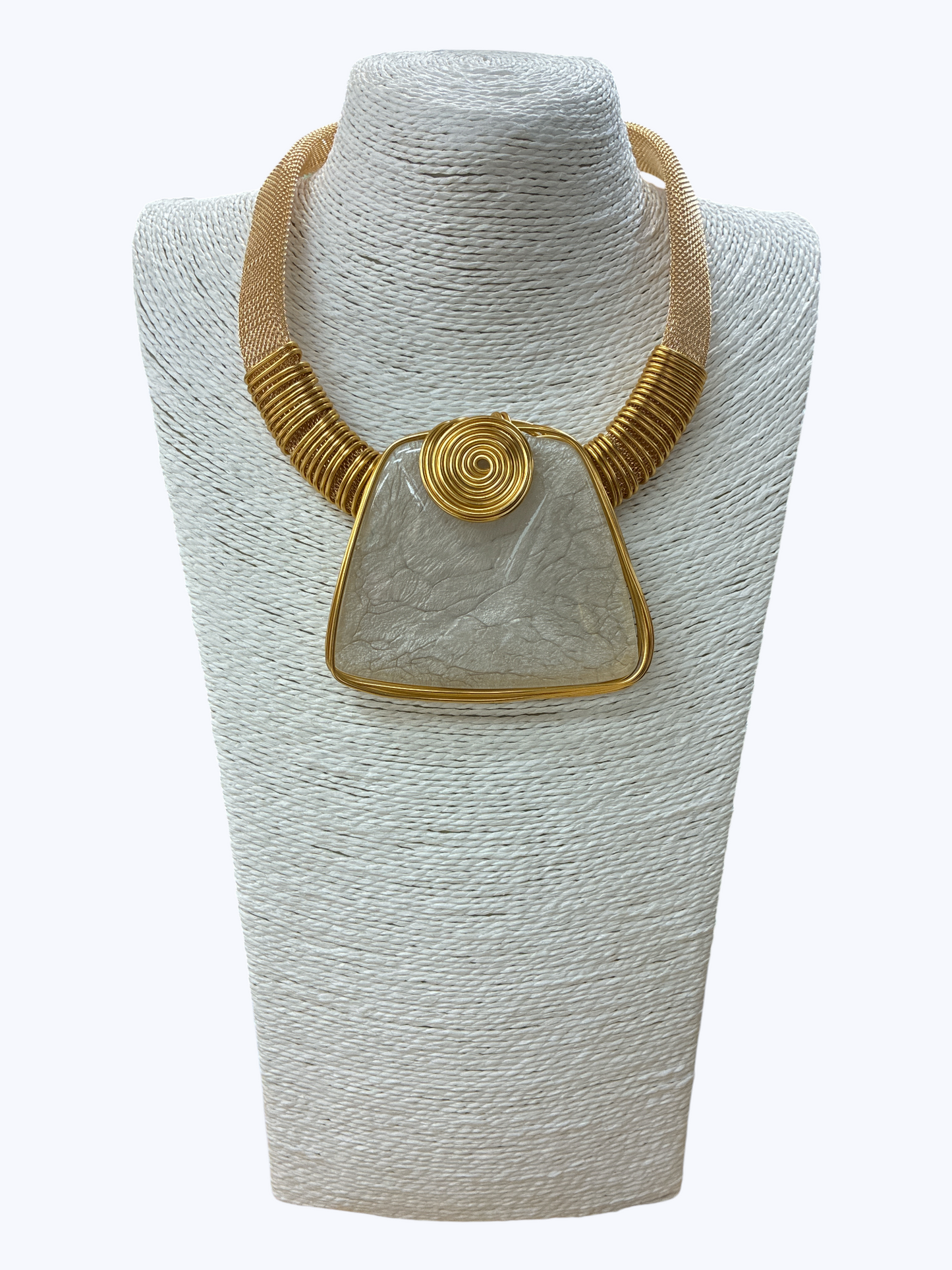 Wire Wrapped Pendant Necklace | N5276