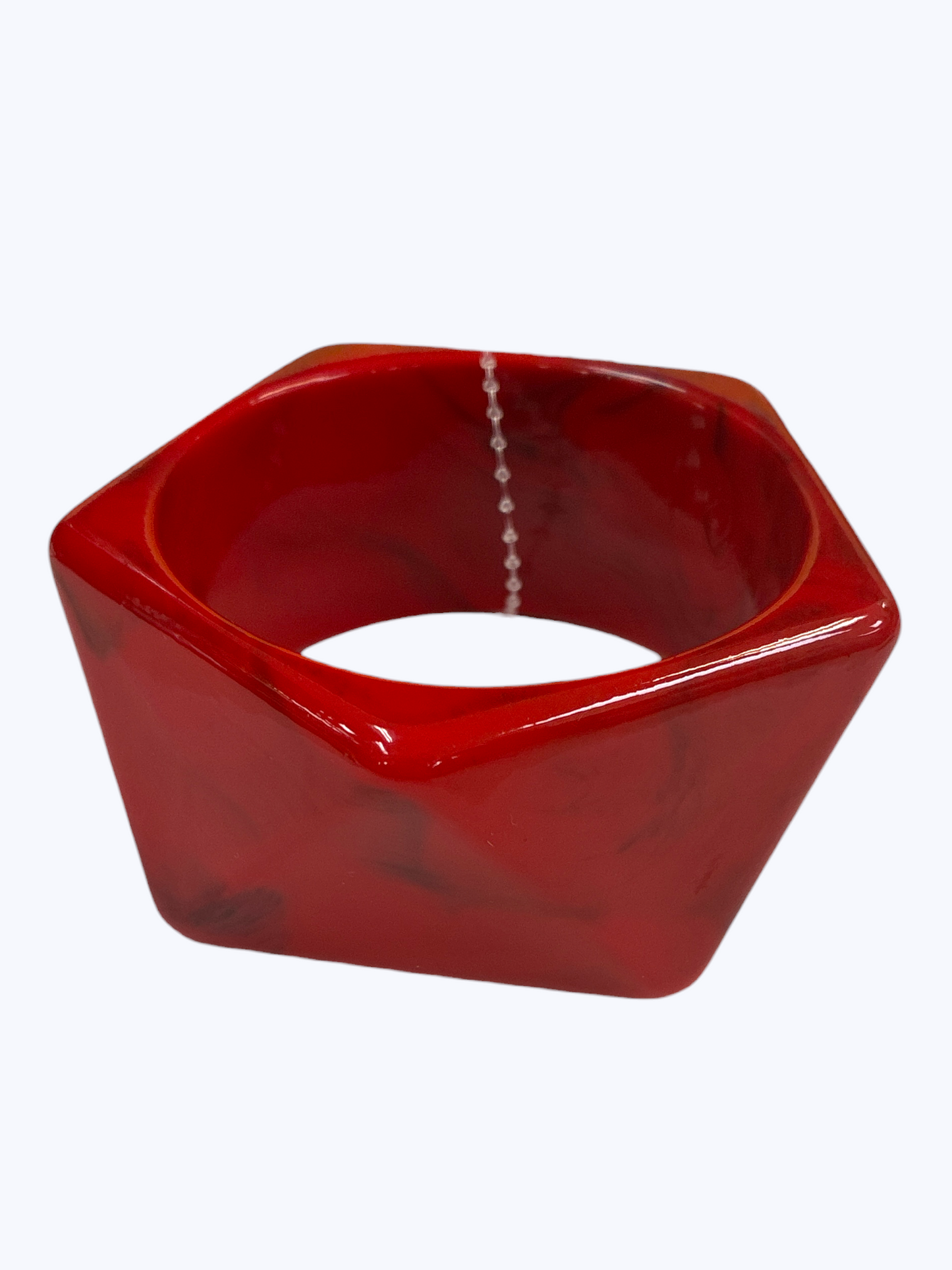 B0531 | Chunky Polygon Resin Bracelet | 83B1504